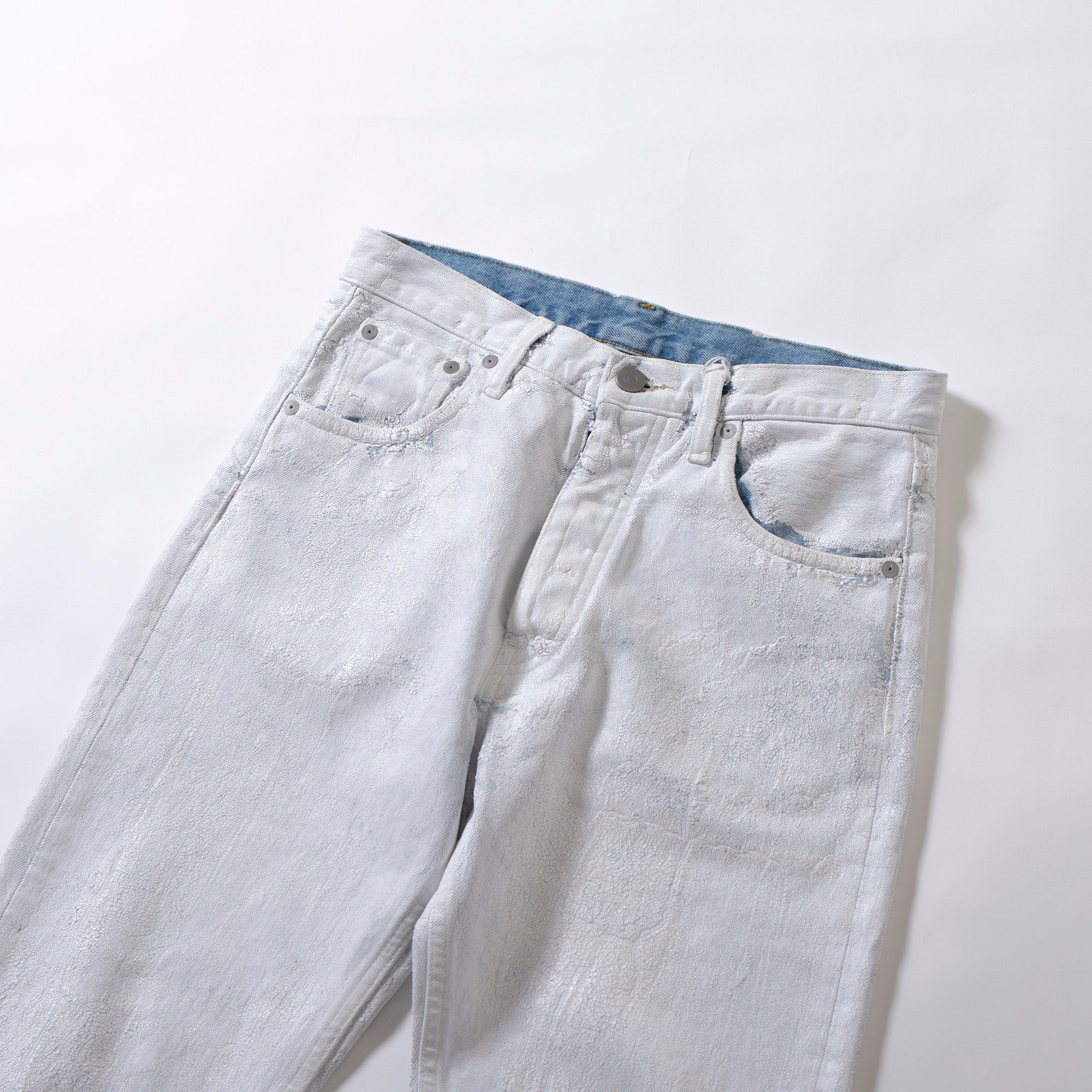 メゾンマルジェラ Maison Margiela ペンキデニム ビアンケット Signature White ホワイトペイント レディース ◆新品タグ付き◆ ジーンズ