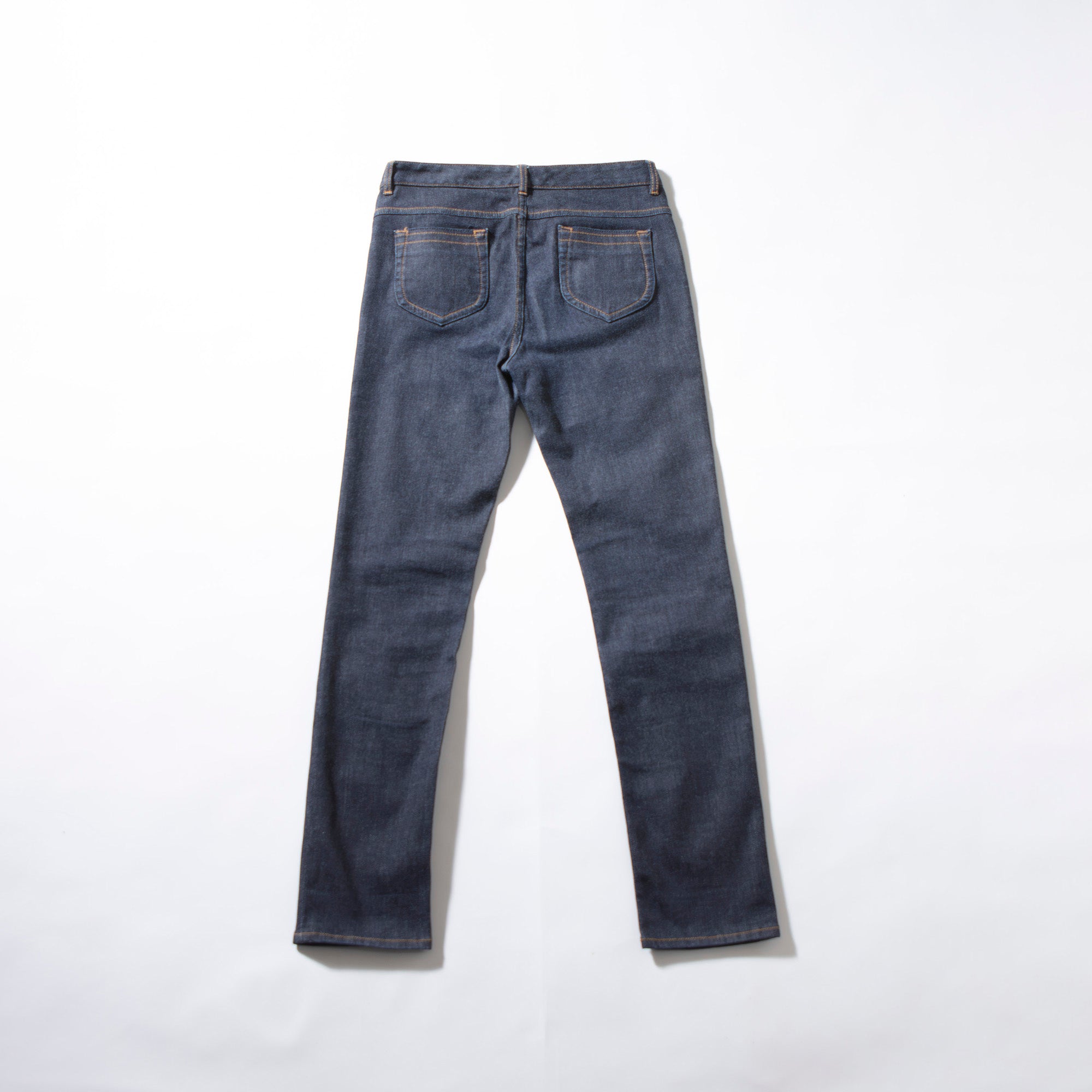 Maison Margiela Women's Straight-leg Denim Jeans, Size 40, Indigo, Made in Italy, Button Fly, Five-Pocket Denim