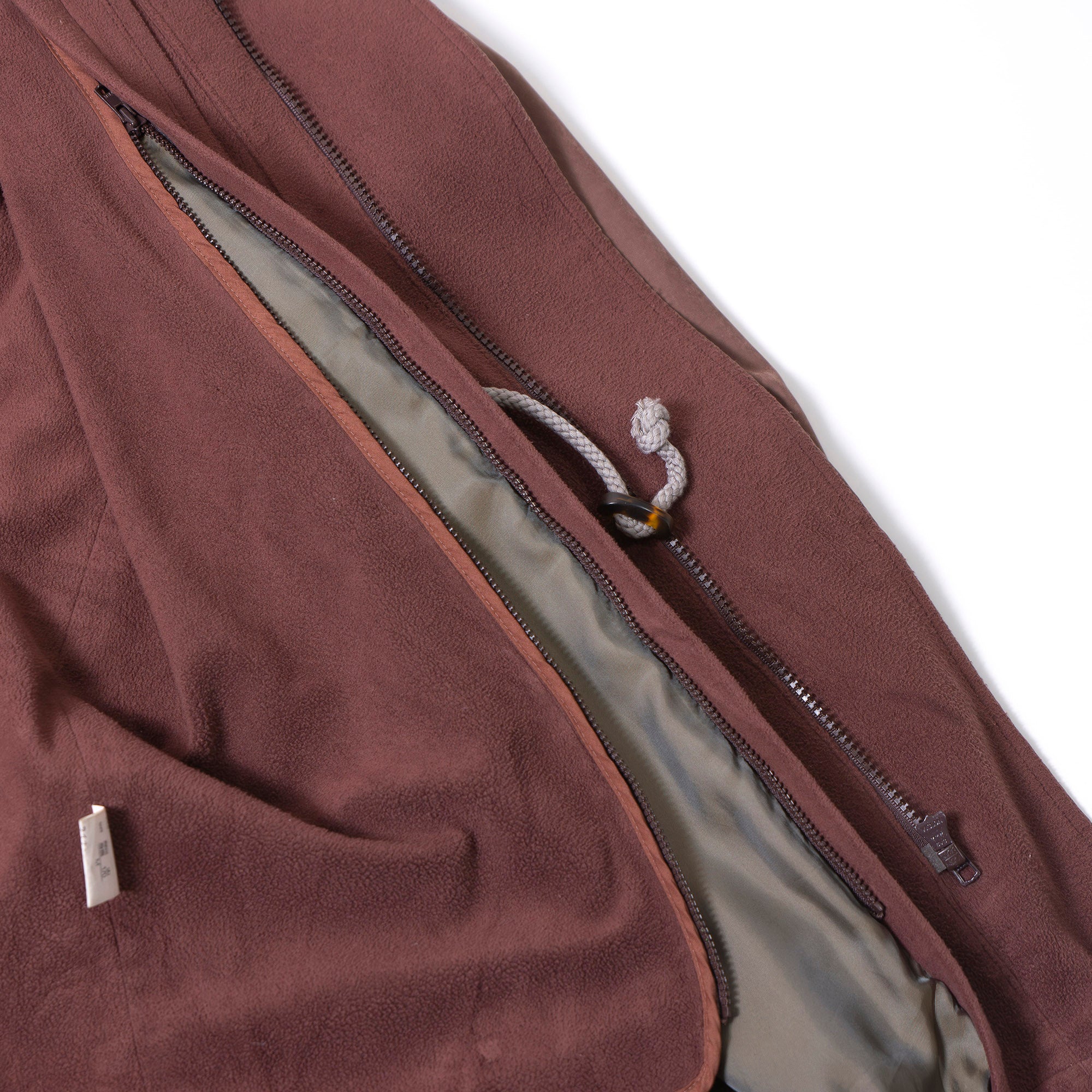 Christian Dior MONSIEUR Field Coat, Brown, Size M, Hidden Front, Lined, Faded, 90s, Dior Homme