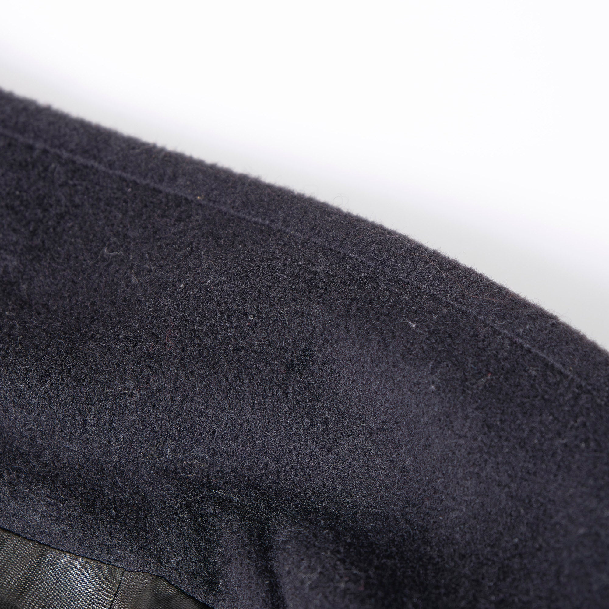 MaxMara Long Coat, Black, Size 40, Double-Breasted, Maxi Length, Made in Italy, Wool, A-Line, Pea Coat