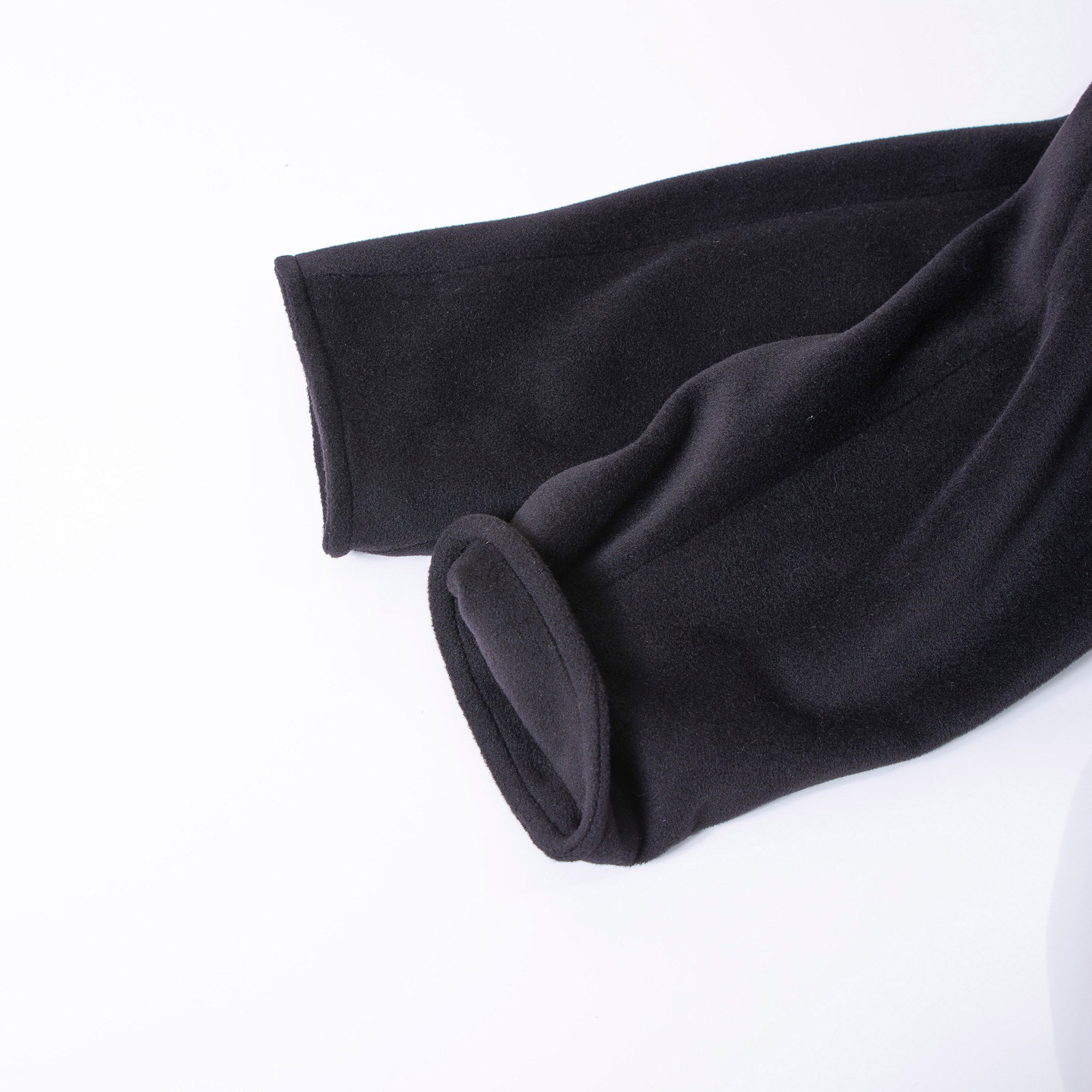 MaxMara Long Coat, Black, Size 40, Double-Breasted, Maxi Length, Made in Italy, Wool, A-Line, Pea Coat