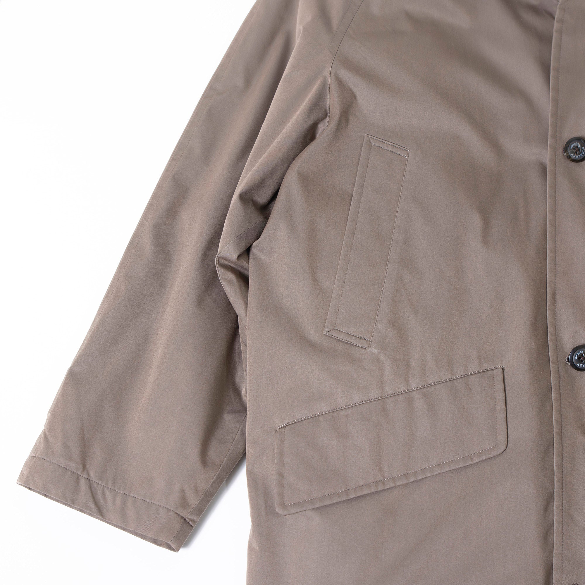 Burberry London Nova Check Hooded Balcony Coat with Liner and Raglan Sleeves, Beige, Size M, 3-Way, Men's Outerwear