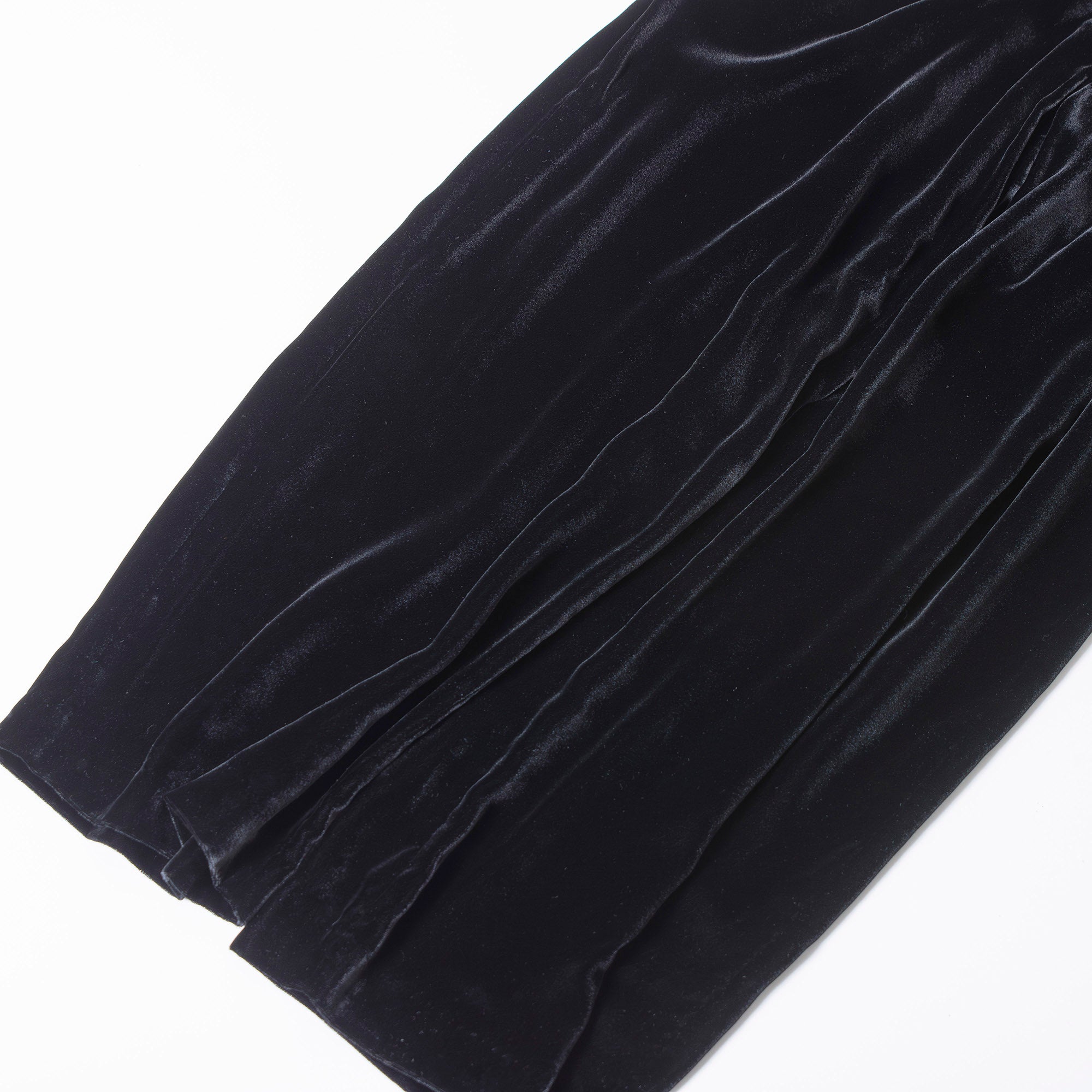 コムデギャルソン robe de chambre COMME des GARCONS AD1998 ベロア ワイド イージーパンツ ブラック レディース 川久保玲 コムコム