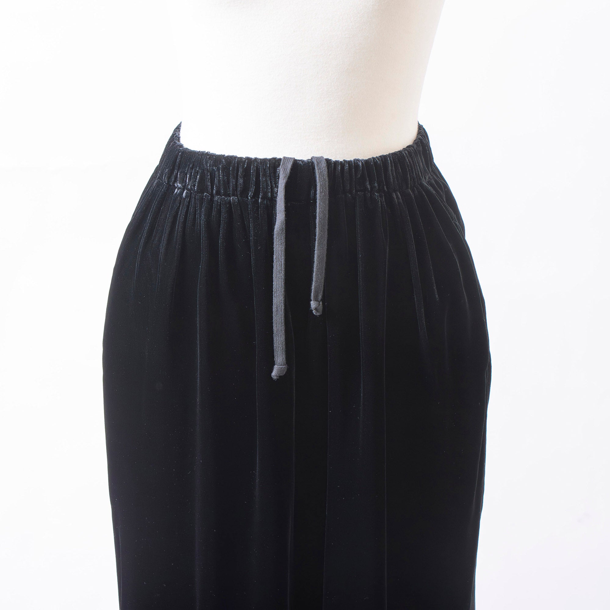 コムデギャルソン robe de chambre COMME des GARCONS AD1998 ベロア ワイド イージーパンツ ブラック レディース 川久保玲 コムコム