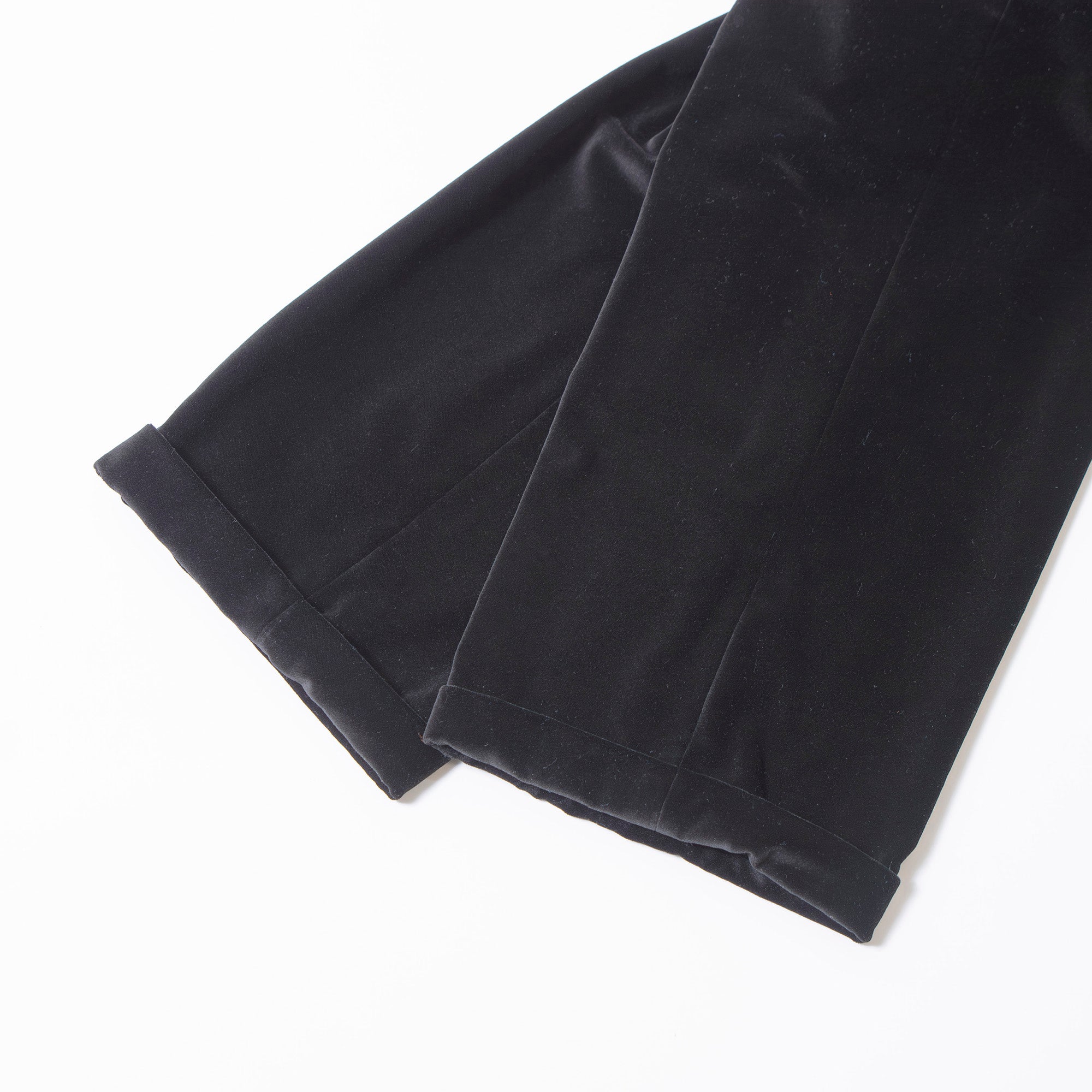 ヴェルサーチ VERSACE CLASSIC V2 セットアップ ベルベット ブラック 3B ジャケット&パンツ メンズ スーツ テーラドジャケット ボトムス