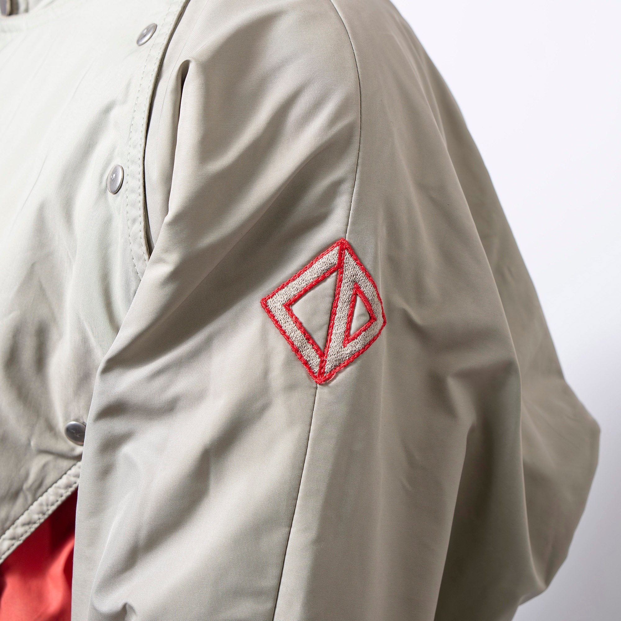 Christian Dior SPORTS Military Short Jacket, Khaki/Orange, Size M, Women's, 90s Bomber Jacket, MA1, Outerwear