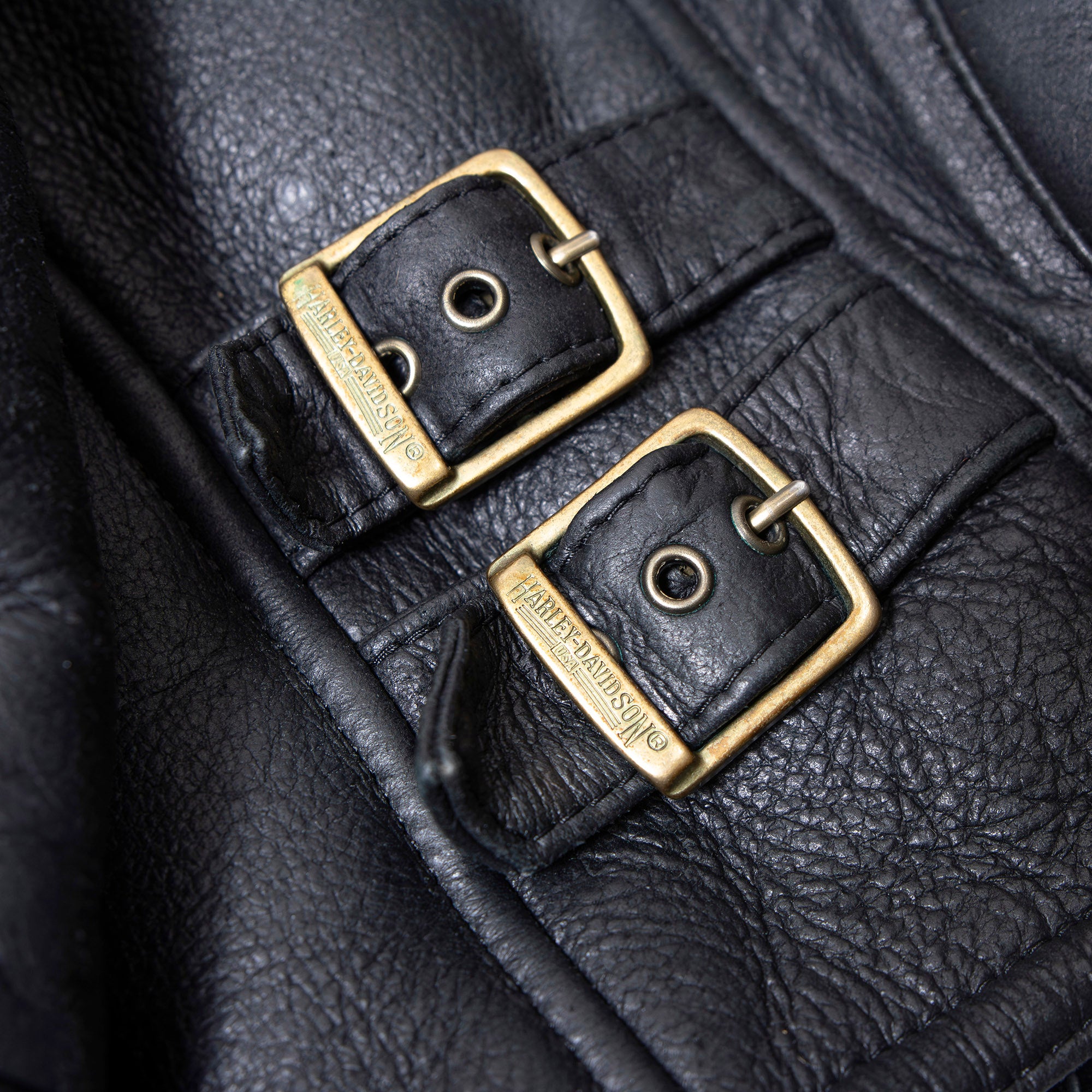 Harley-Davidson Men's Sheepskin Leather Jacket, Black, Size M, Mouton, Boa, Rider's Jacket