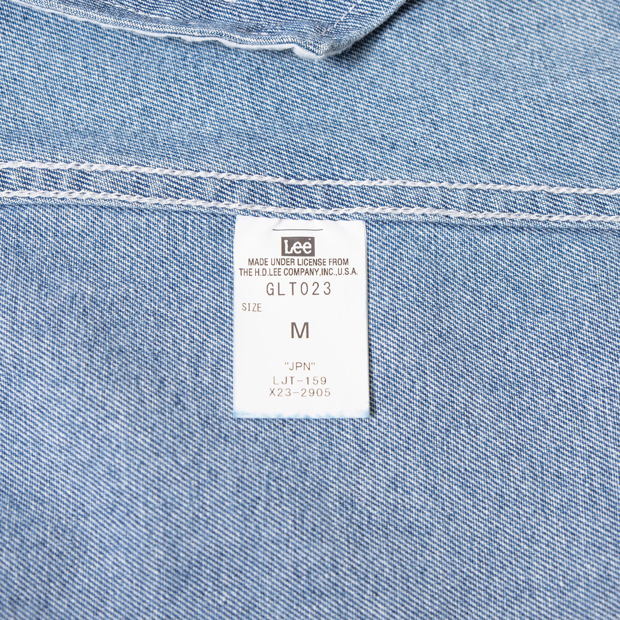 Lee denim jacket, coverall, corduroy, size M, unisex, American casual, work, light-weight denim shirt, casual jacket