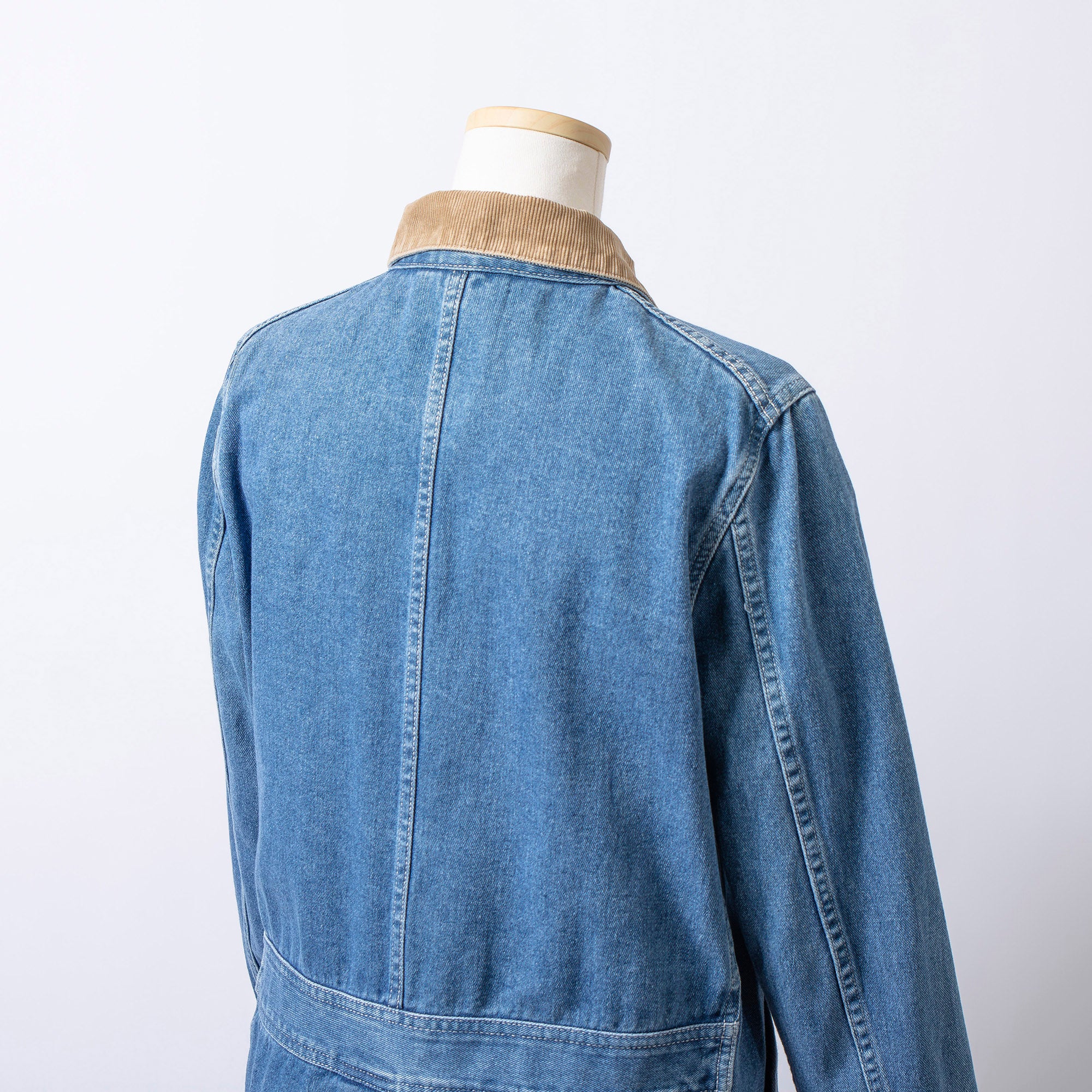 Lee denim jacket, coverall, corduroy, size M, unisex, American casual, work, light-weight denim shirt, casual jacket
