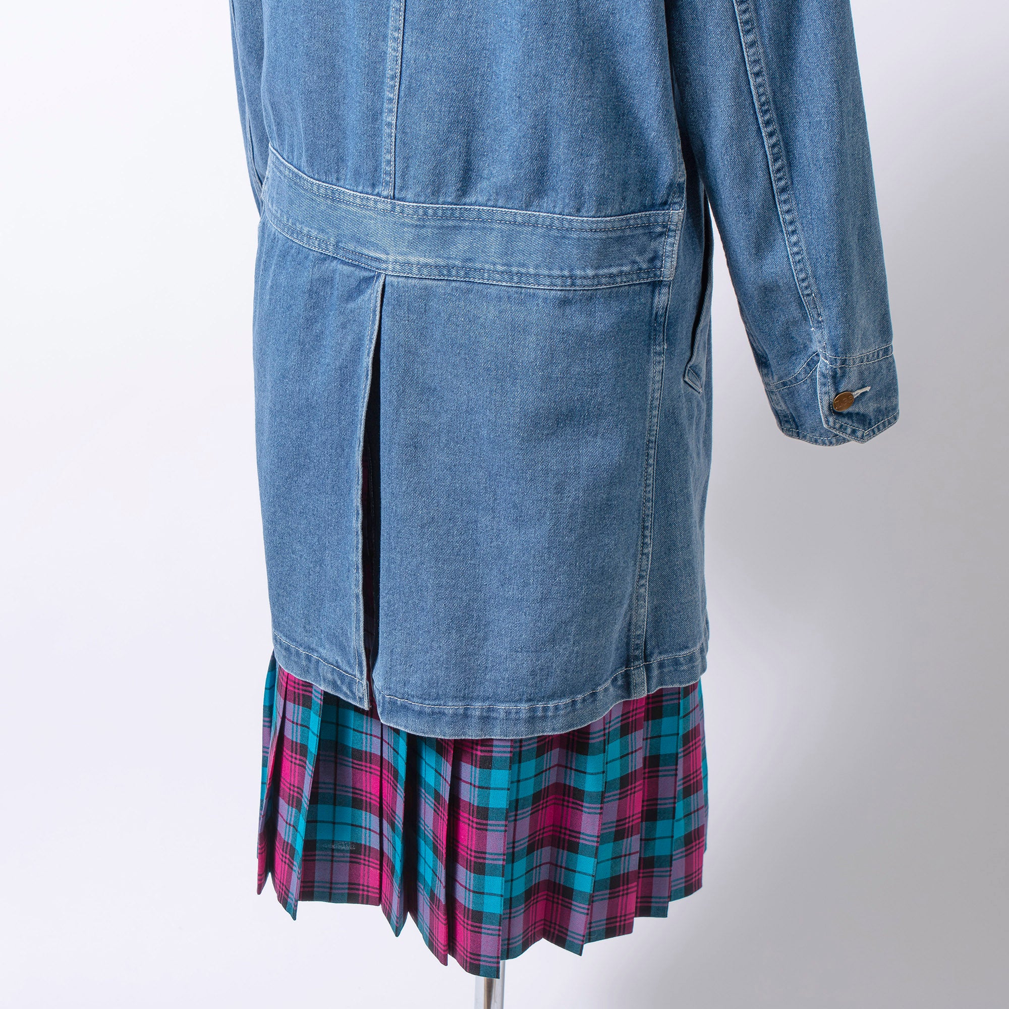 Lee denim jacket, coverall, corduroy, size M, unisex, American casual, work, light-weight denim shirt, casual jacket