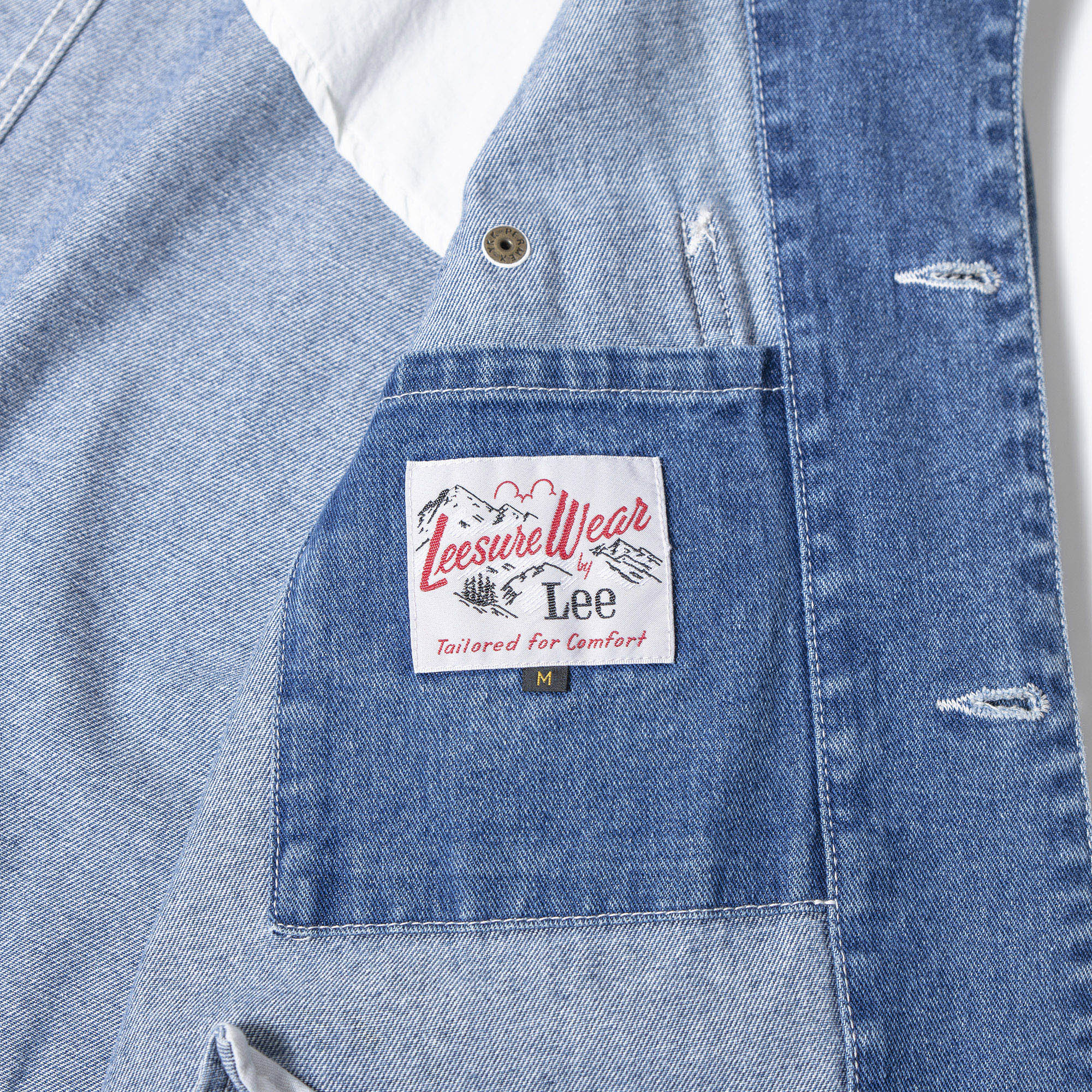 Lee denim jacket, coverall, corduroy, size M, unisex, American casual, work, light-weight denim shirt, casual jacket