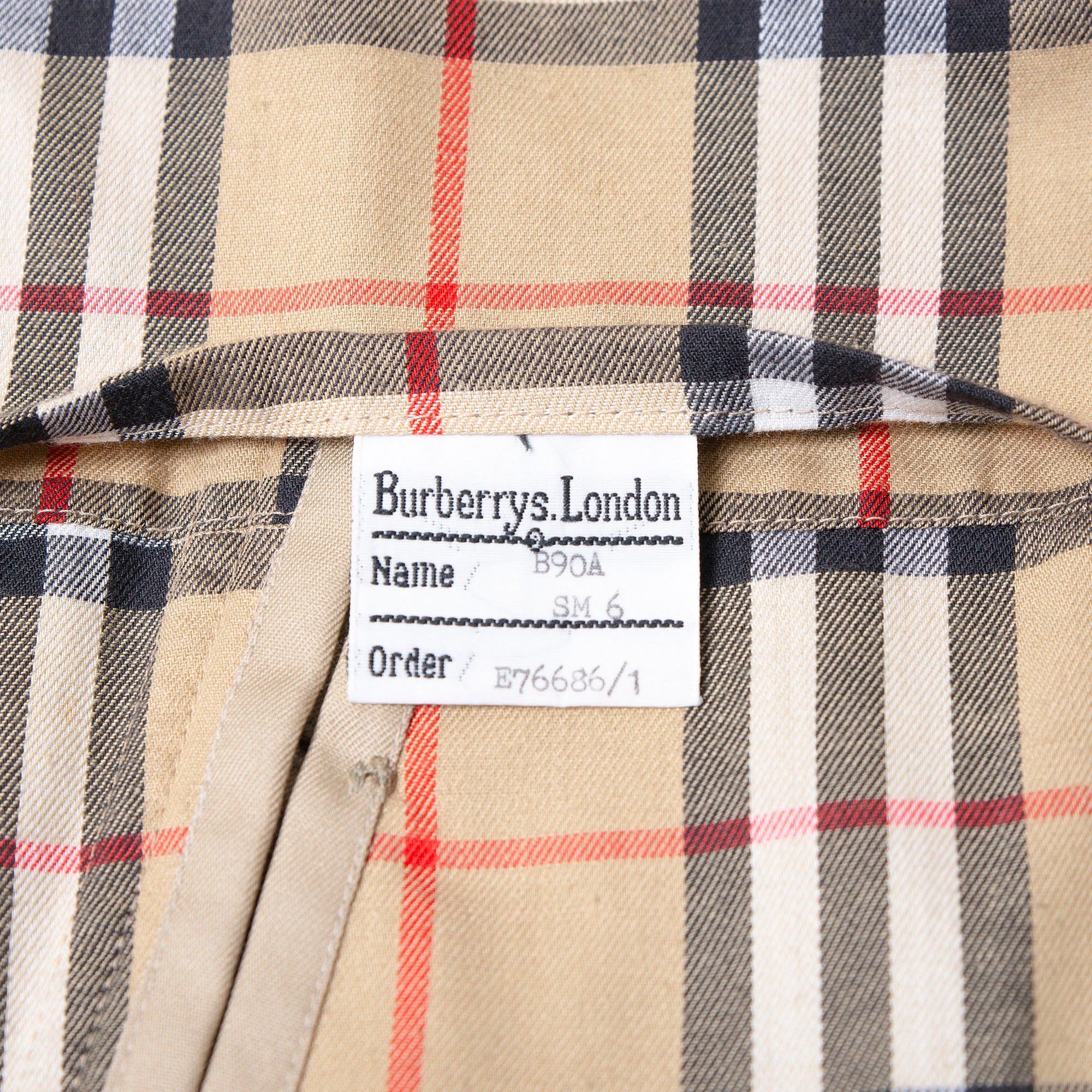 80s 英国製 バーバリー Burberrys ステンカラーコート ベージュ ノバチェック レディース トレンチコート バルマカーンコート