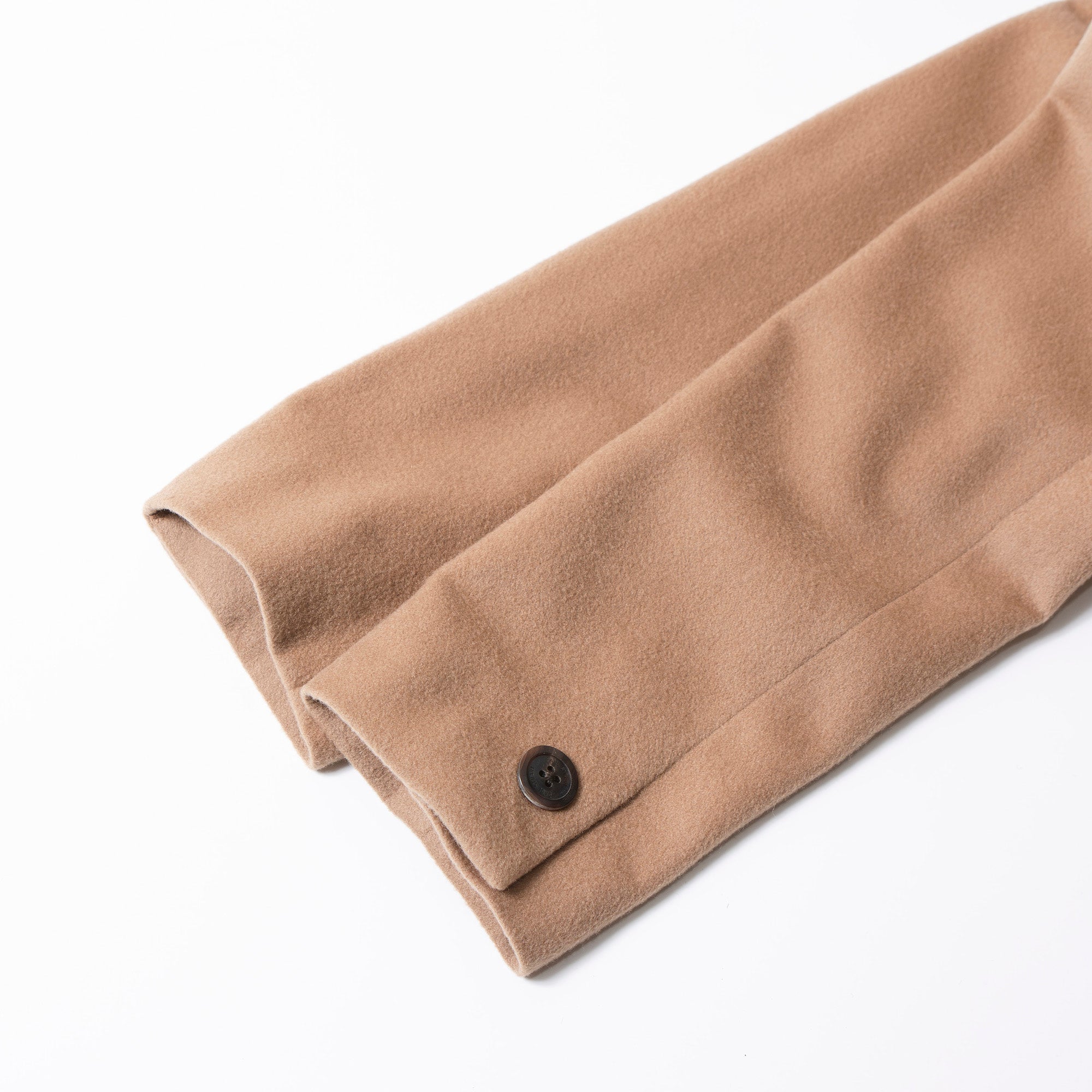 ポールスチュアート Paul Stuart バルマカーンコート カシミヤ100% ベージュ キャメル レディース 8 ロング チェスター ステンカラー