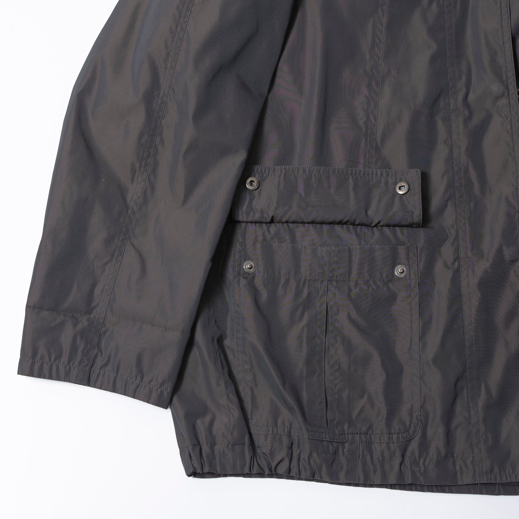 バーバリー Burberry London パッカブル フードジャケット ダウンライナー付き ブラック系 レディース 9 ナイロンジャケット ジャンパー