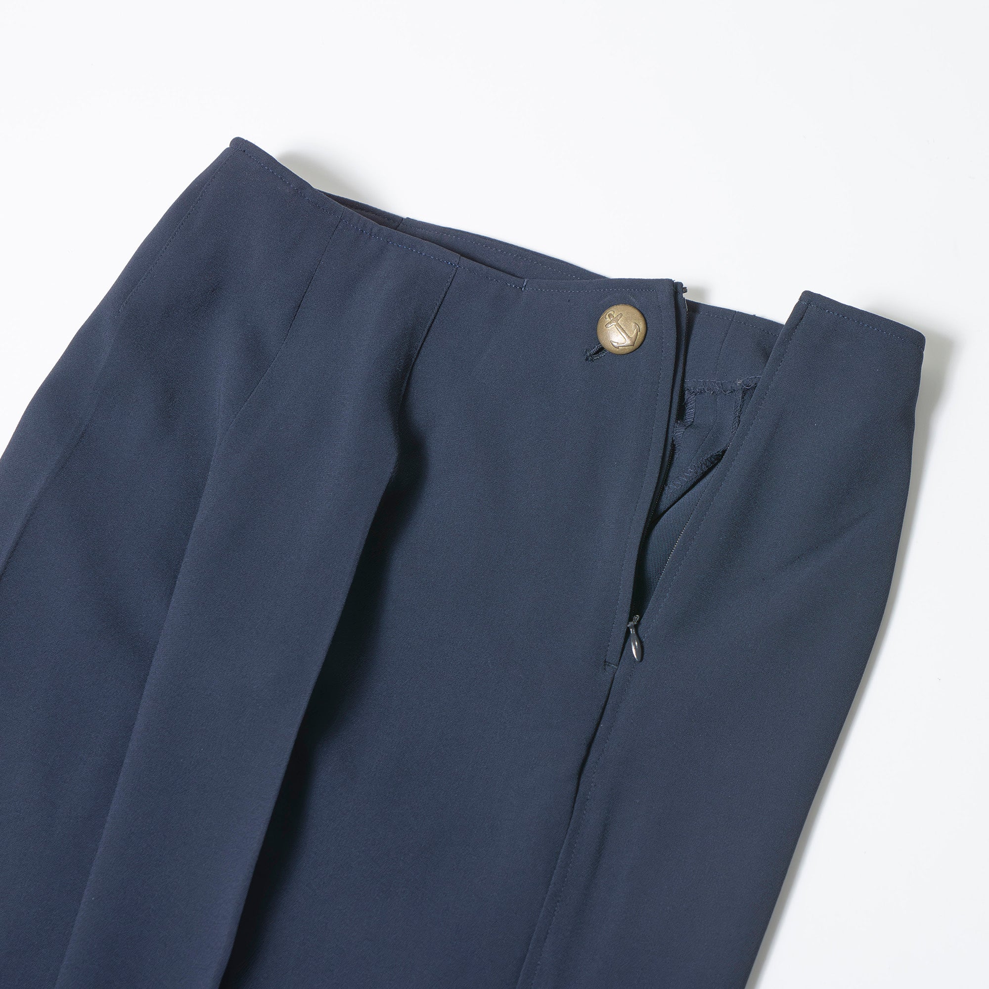 ジャンポールゴルチエ Jean Paul Gaultier CLASSIQUE セーラーパンツ ネイビー レディース 40 フレアパンツ スラックス センタープレス