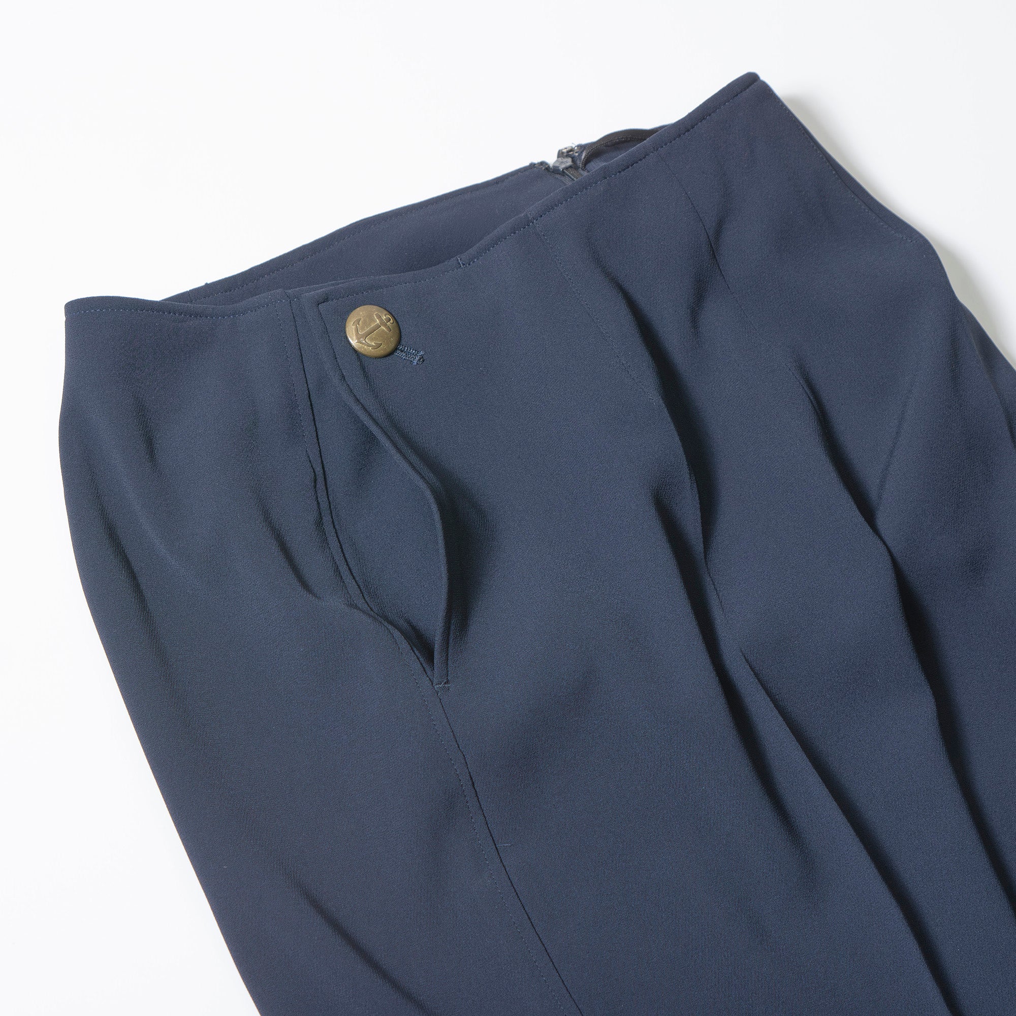 ジャンポールゴルチエ Jean Paul Gaultier CLASSIQUE セーラーパンツ ネイビー レディース 40 フレアパンツ スラックス センタープレス