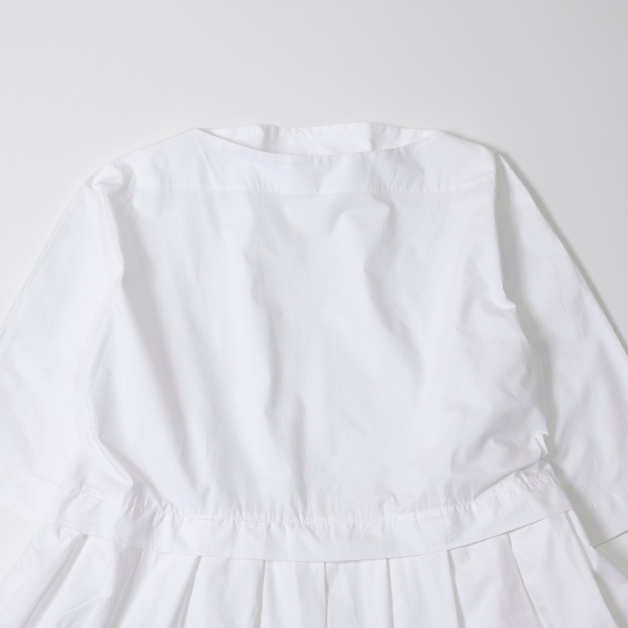 ダニエラグレジス DANIELA GREGIS コムデギャルソン COMME des GARCONS AD2019 ロングワンピース ホワイト コットン100% イタリア製 変形