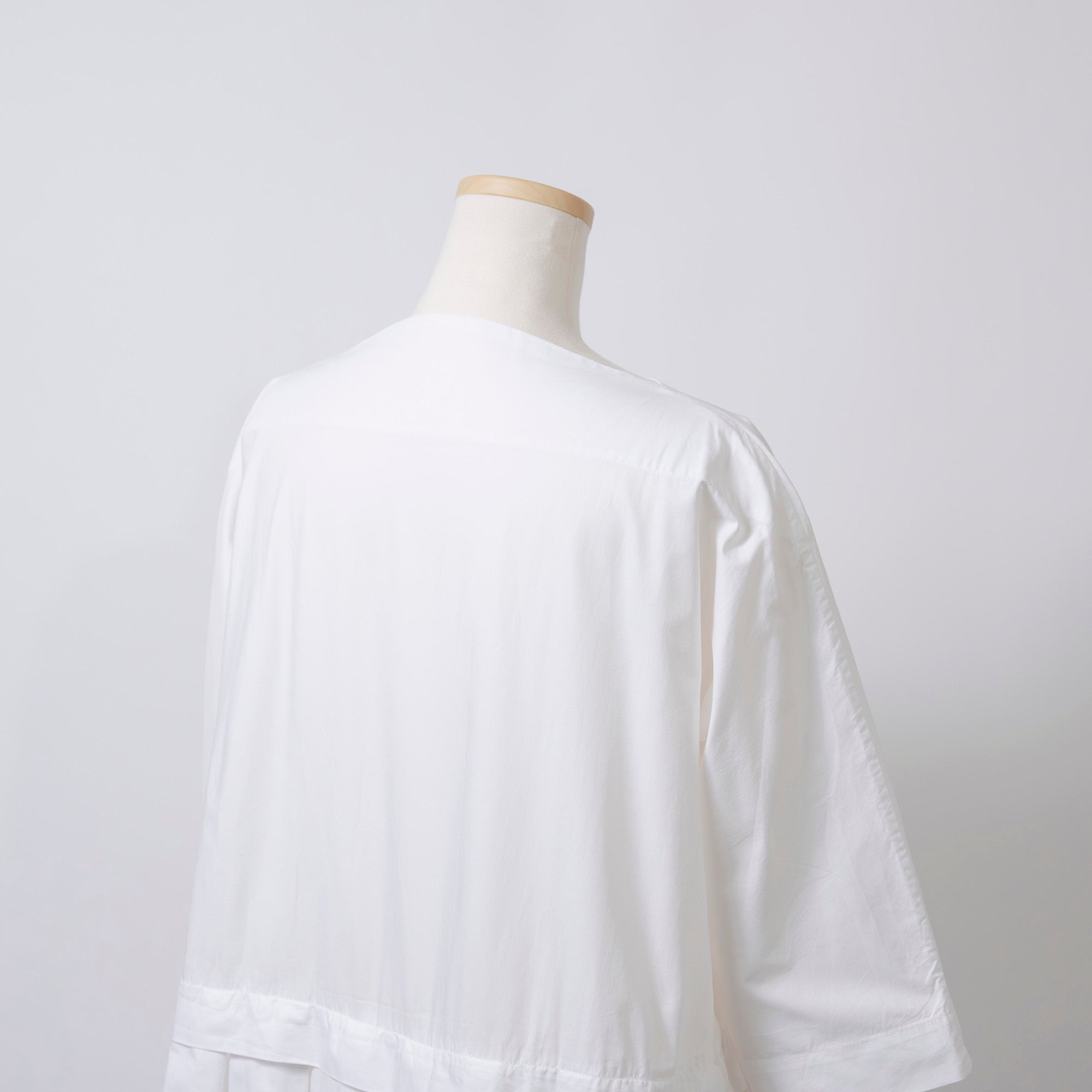 ダニエラグレジス DANIELA GREGIS コムデギャルソン COMME des GARCONS AD2019 ロングワンピース ホワイト コットン100% イタリア製 変形