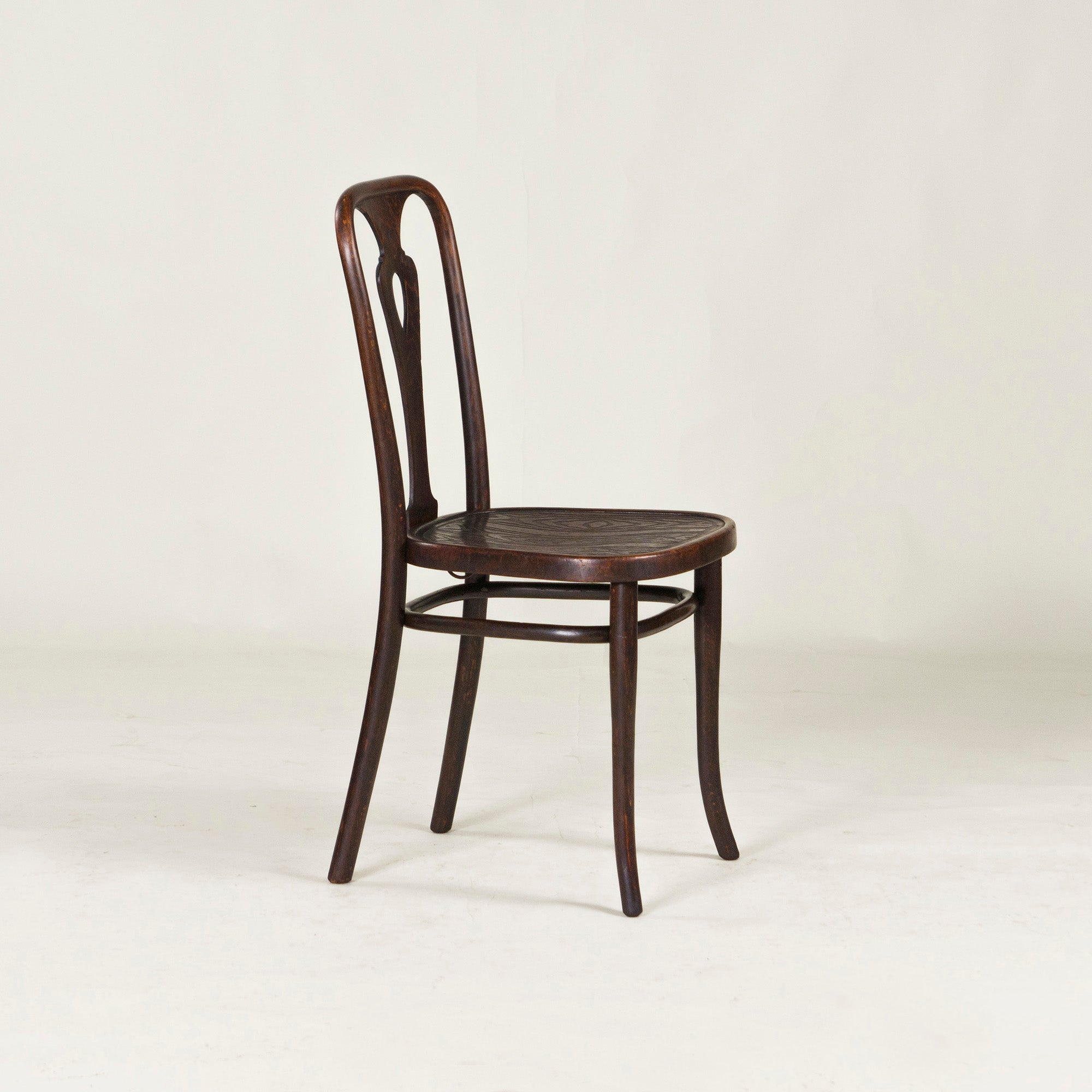 ◆希少◆Lloyd's Antiques取扱 THONET社製 ベントウッドチェア スプーンバック ビーチ材(1) アンティーク ダイニングチェア