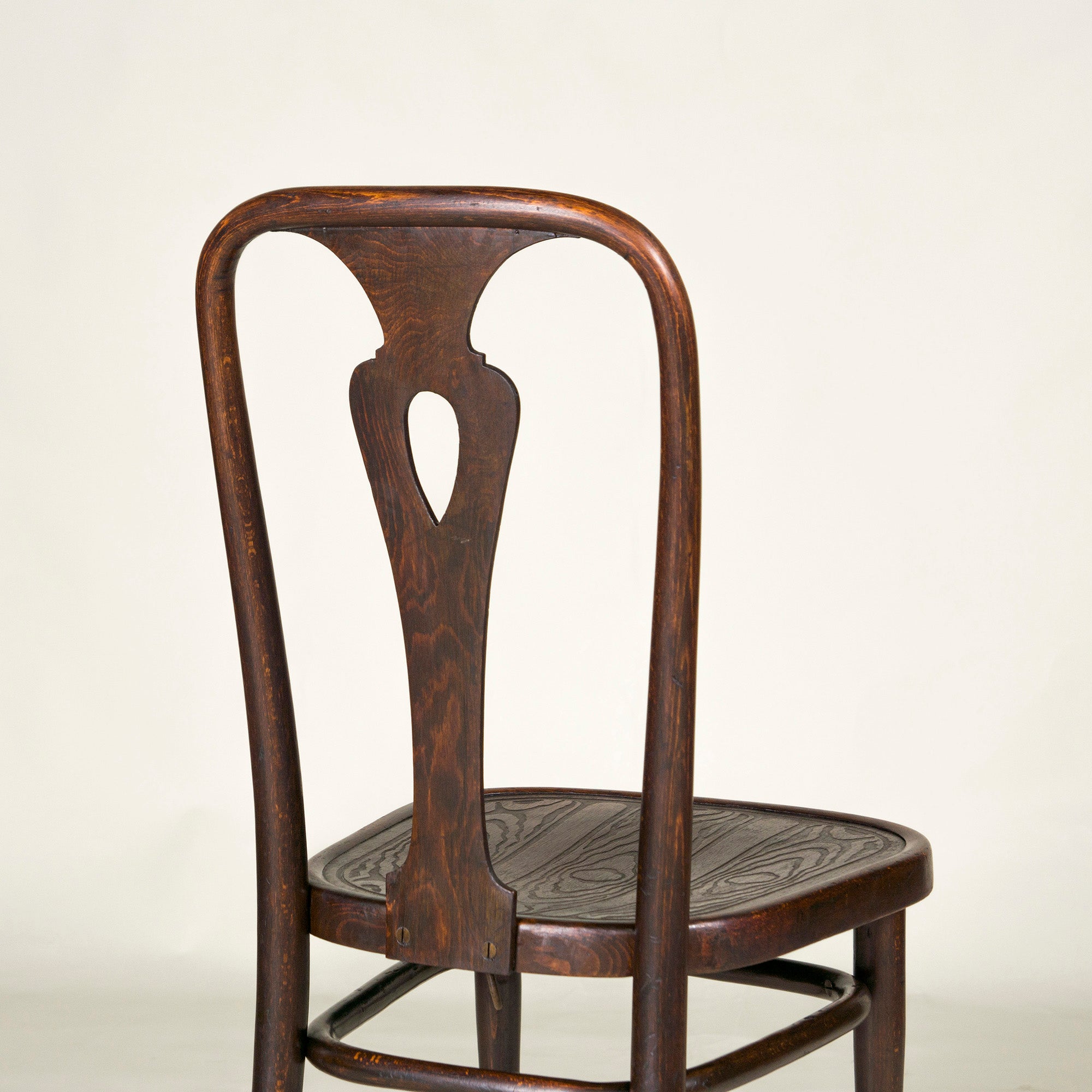 ◆希少◆Lloyd's Antiques取扱 THONET社製 ベントウッドチェア スプーンバック ビーチ材(1) アンティーク ダイニングチェア