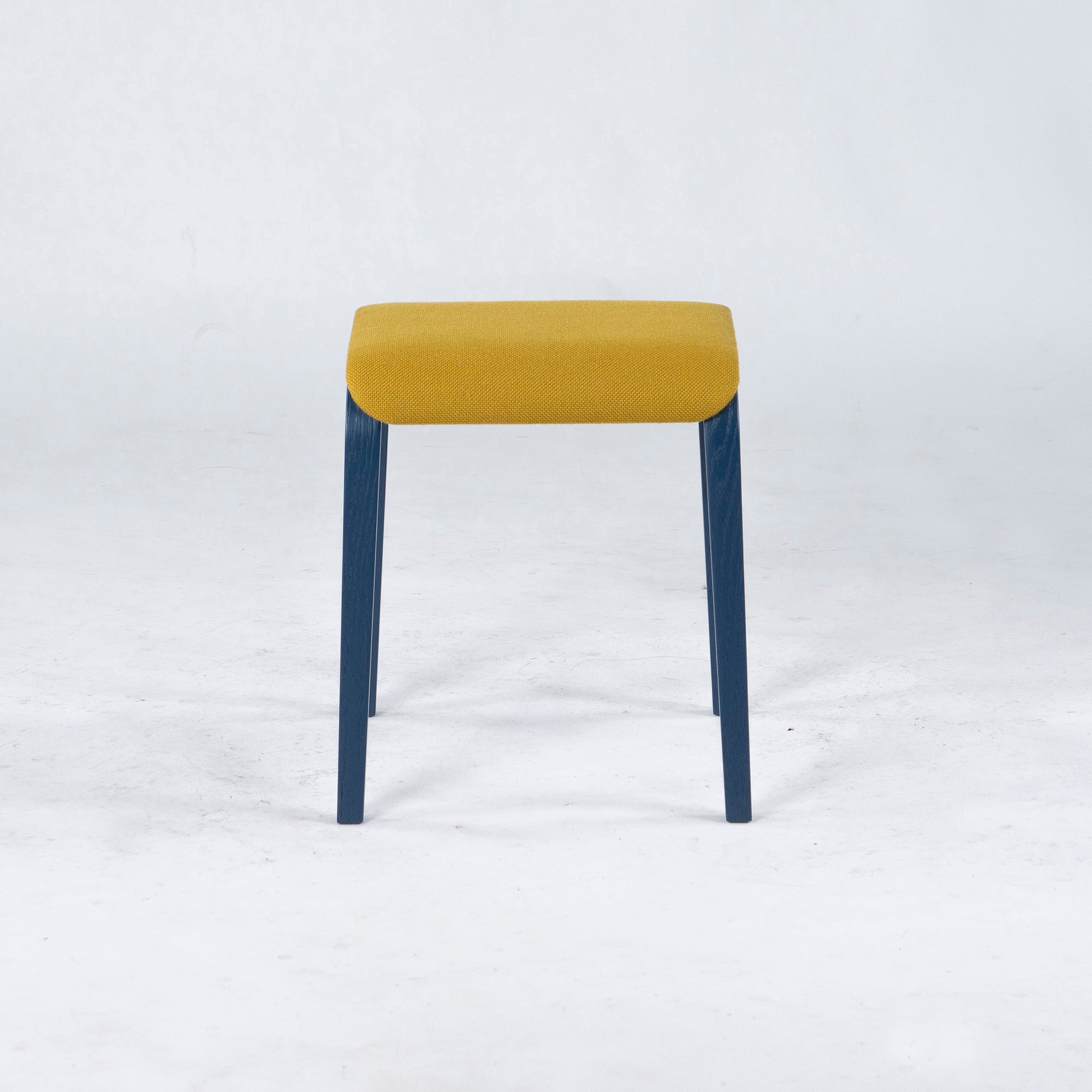 Asahikawa Furniture Takumi Kogei Stool TAPERED STOOL Tapered stool S size Oak material Upholstered seat Low stool Simple modern