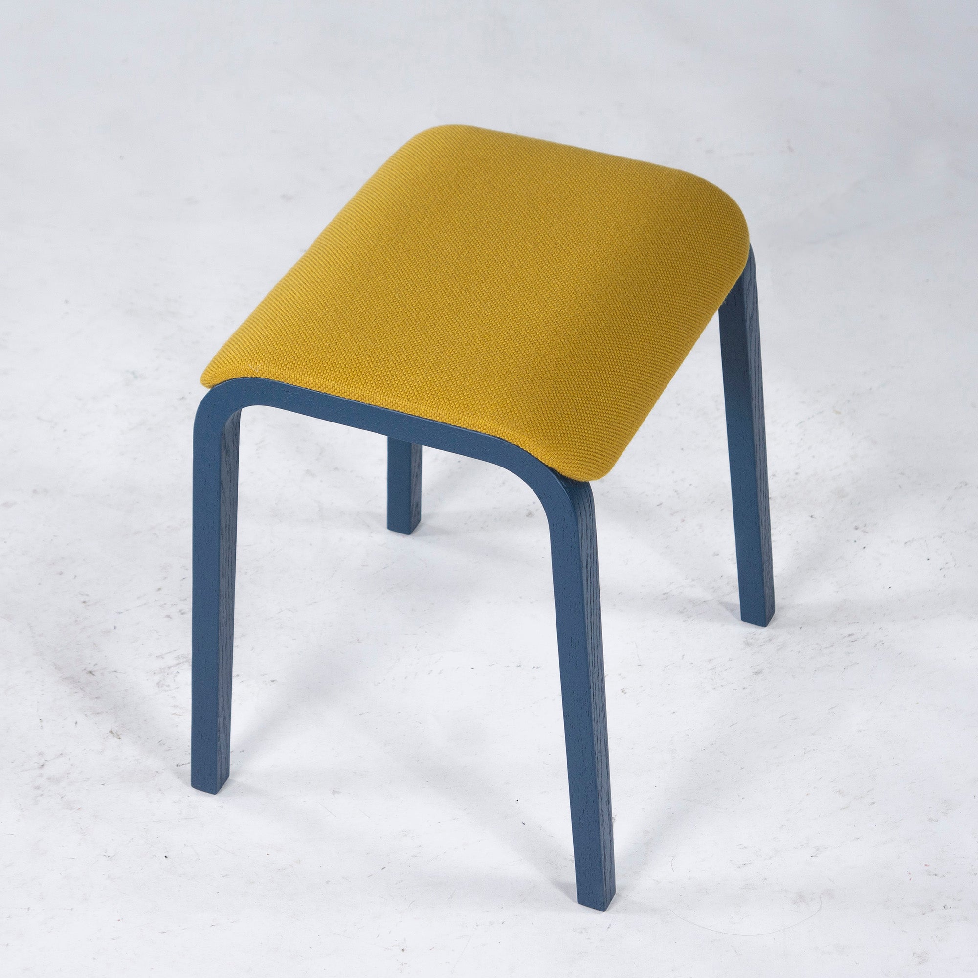 Asahikawa Furniture Takumi Kogei Stool TAPERED STOOL Tapered stool S size Oak material Upholstered seat Low stool Simple modern