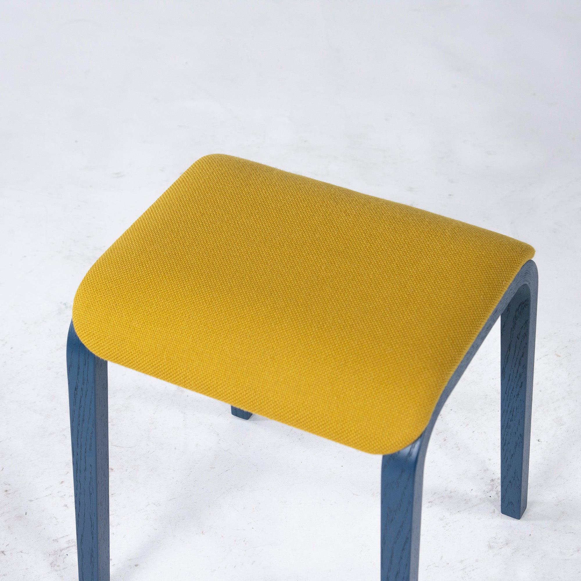 Asahikawa Furniture Takumi Kogei Stool TAPERED STOOL Tapered stool S size Oak material Upholstered seat Low stool Simple modern