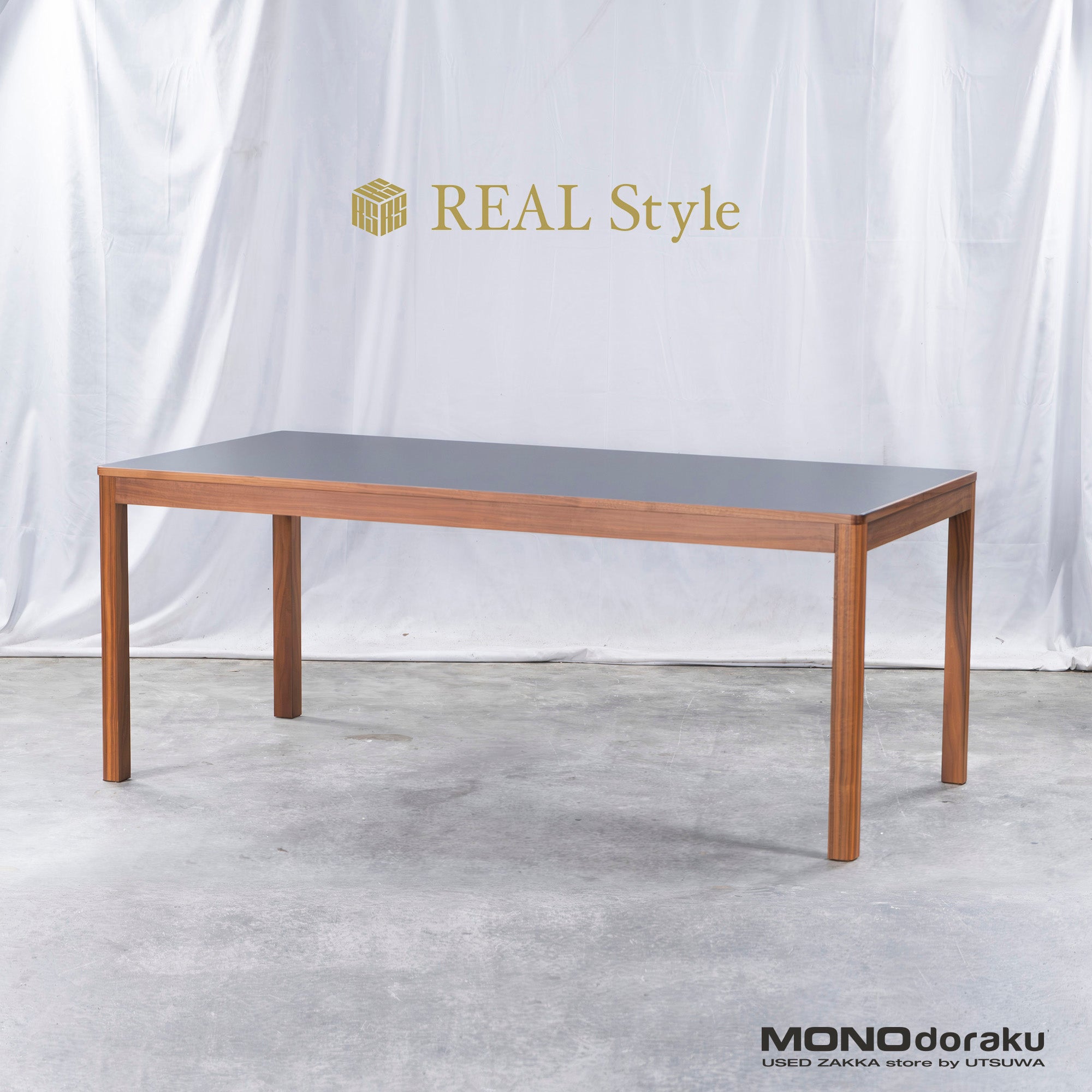 ダイニングテーブル リアルスタイル REAL Style Terra nova テラノヴァ セラミック天板 w180 ウォールナット ナチュラルモダン