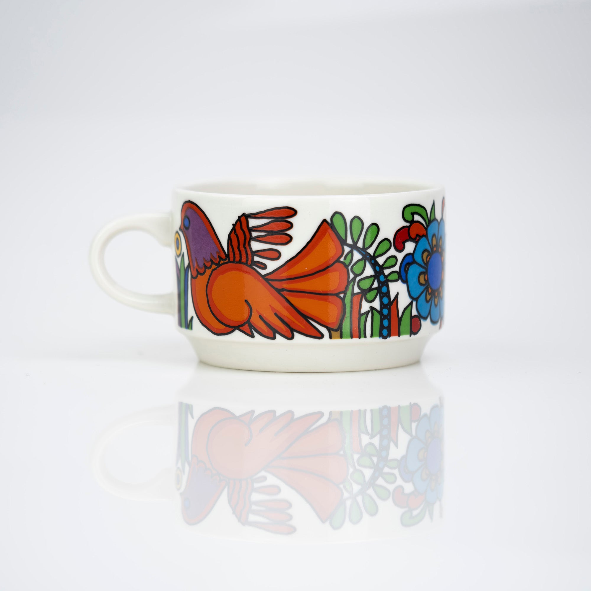 Villeroy &amp; Boch Acapulco Espresso Cup and Saucer Vintage