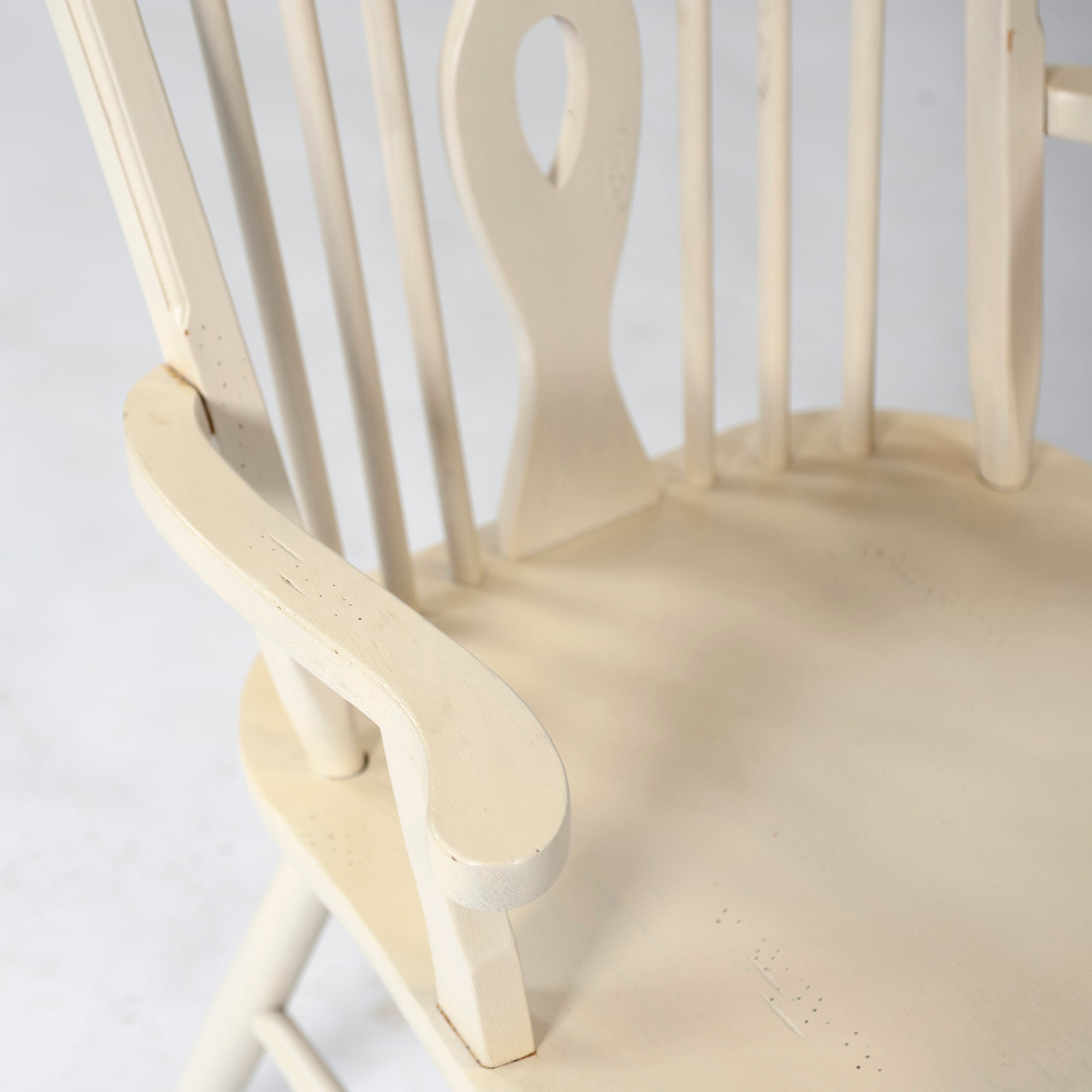 【専用品】ダイニングチェア アーコール ERCOL ゴールドスミスチェア(1) & ローラアシュレイ LAURA ASHLEY アームチェア(1) 2脚セット