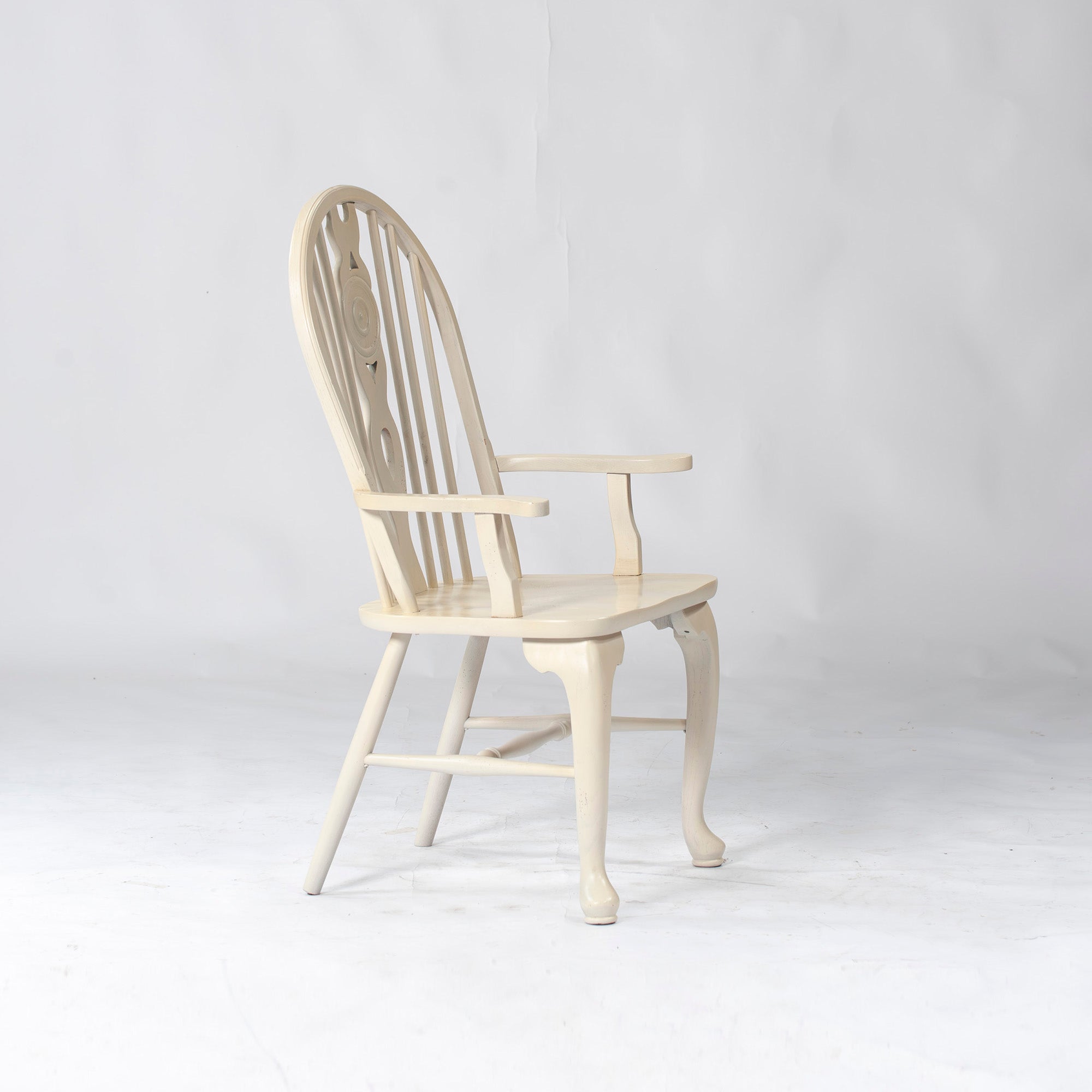 【専用品】ダイニングチェア アーコール ERCOL ゴールドスミスチェア(1) & ローラアシュレイ LAURA ASHLEY アームチェア(1) 2脚セット