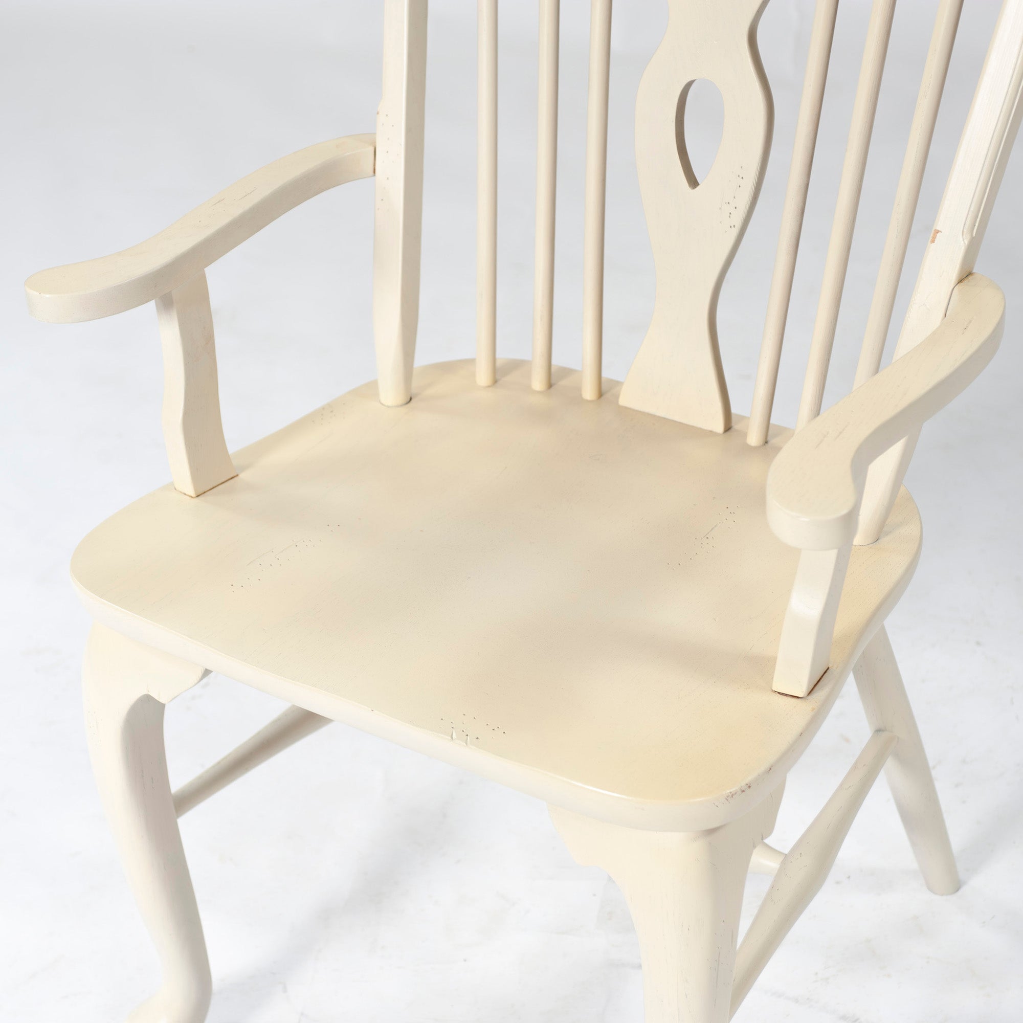 【専用品】ダイニングチェア アーコール ERCOL ゴールドスミスチェア(1) & ローラアシュレイ LAURA ASHLEY アームチェア(1) 2脚セット