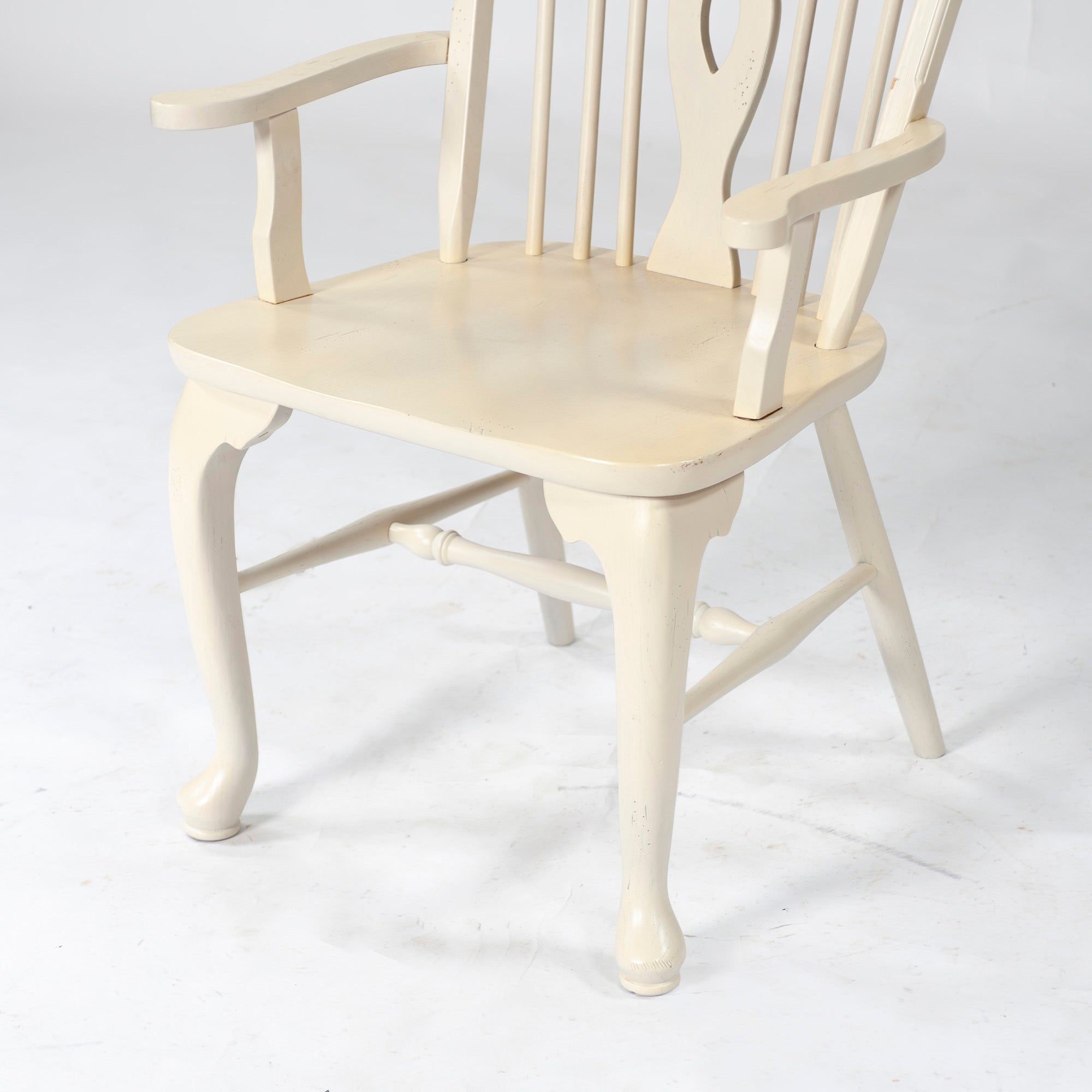 【専用品】ダイニングチェア アーコール ERCOL ゴールドスミスチェア(1) & ローラアシュレイ LAURA ASHLEY アームチェア(1) 2脚セット