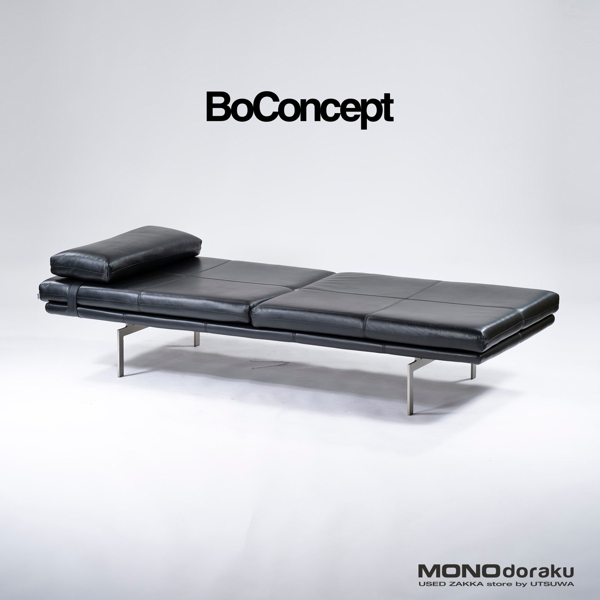 ソファベッド ボーコンセプト BoConcept デイベッド w203 本革 レザー 北欧モダン イタリアモダン ミニマルデザイン 2Pソファ