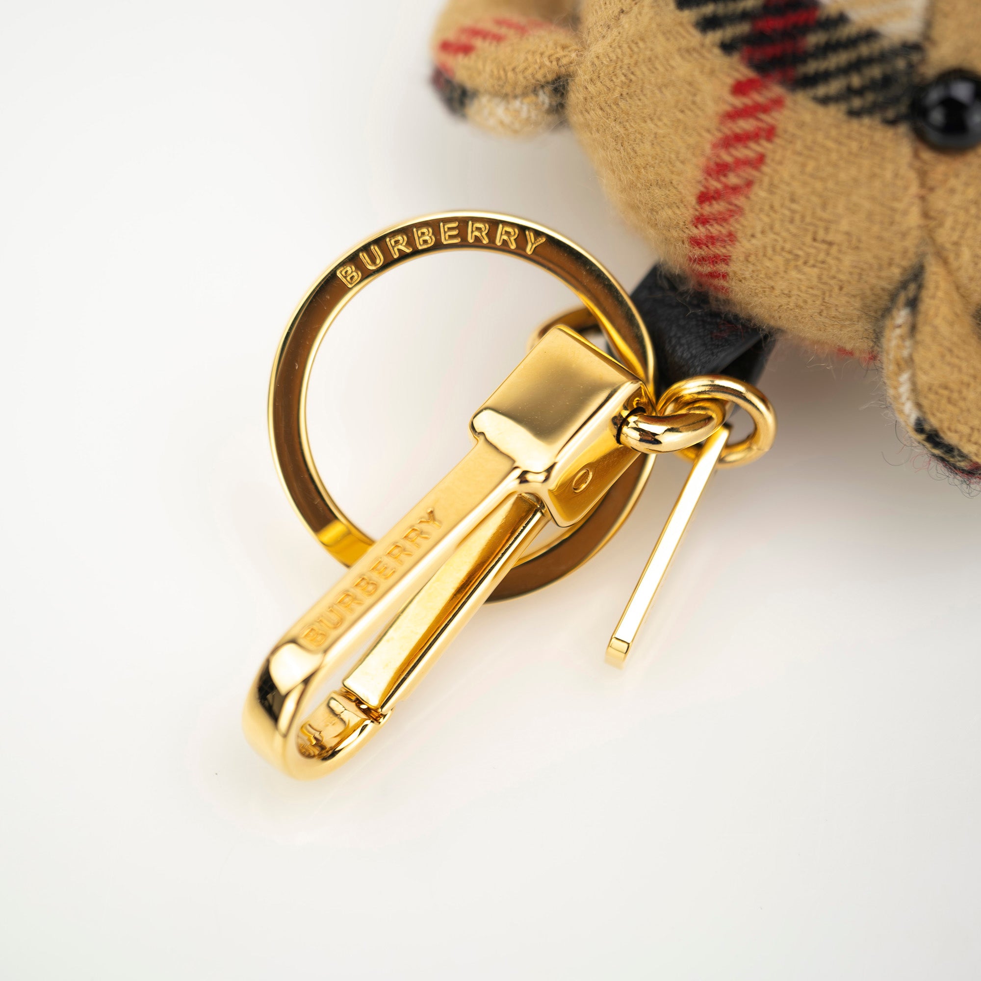 バーバリー BURBERRY トーマスベア バッグチャーム キーホルダー キーリング