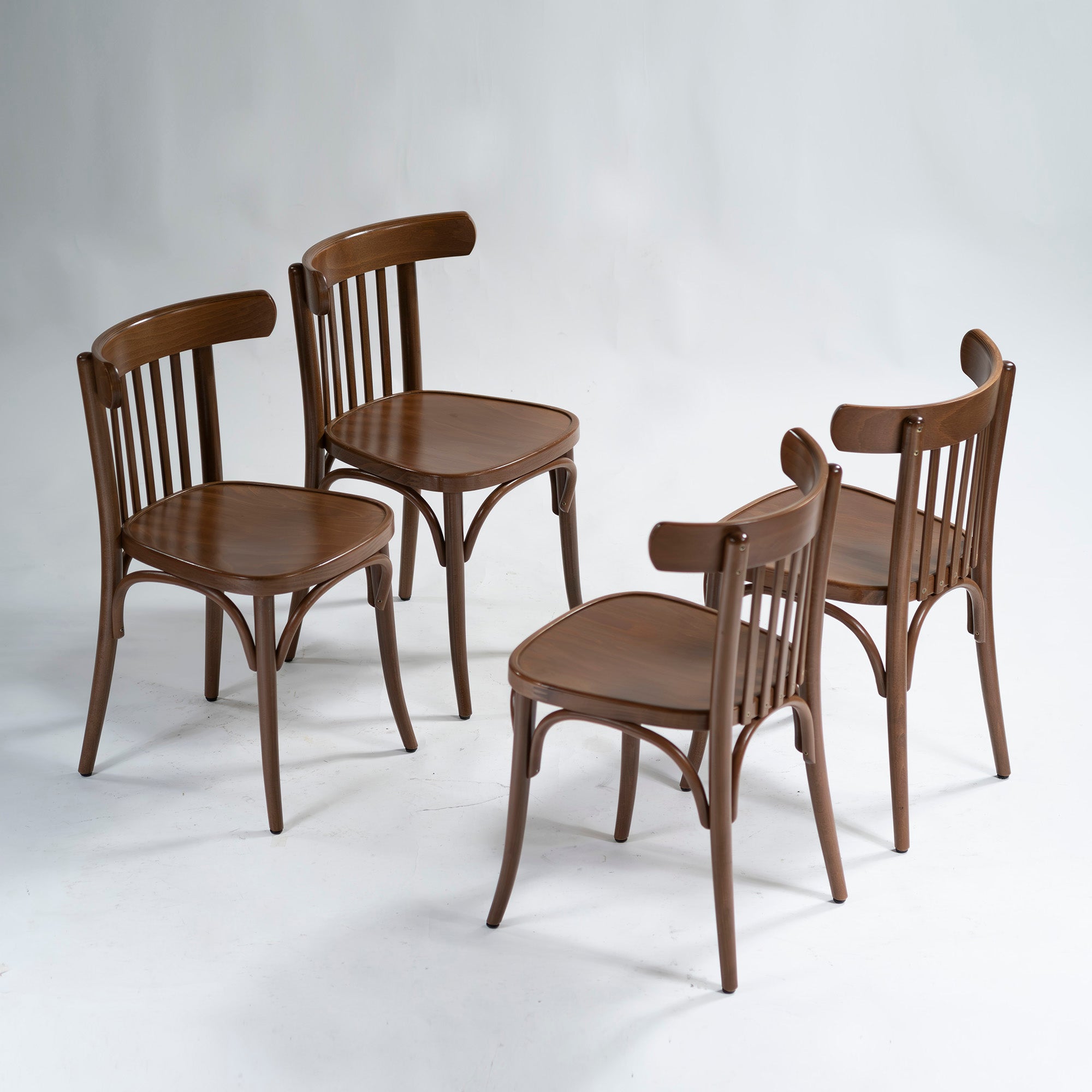 ダイニングチェア TON トン No.763 ベントウッドチェア4脚セット 曲木チェア トーネット THONET カフェチェア ビストロチェア