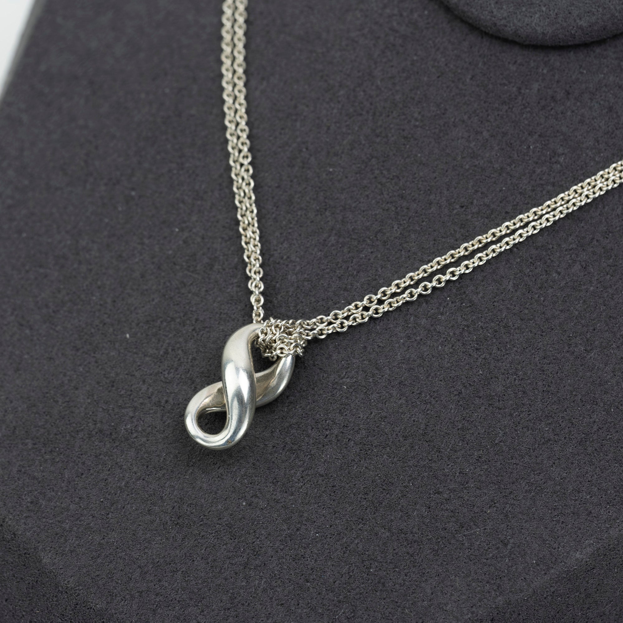 Tiffany &amp; Co. Infinity Necklace, Women's Accessory, Silver 925