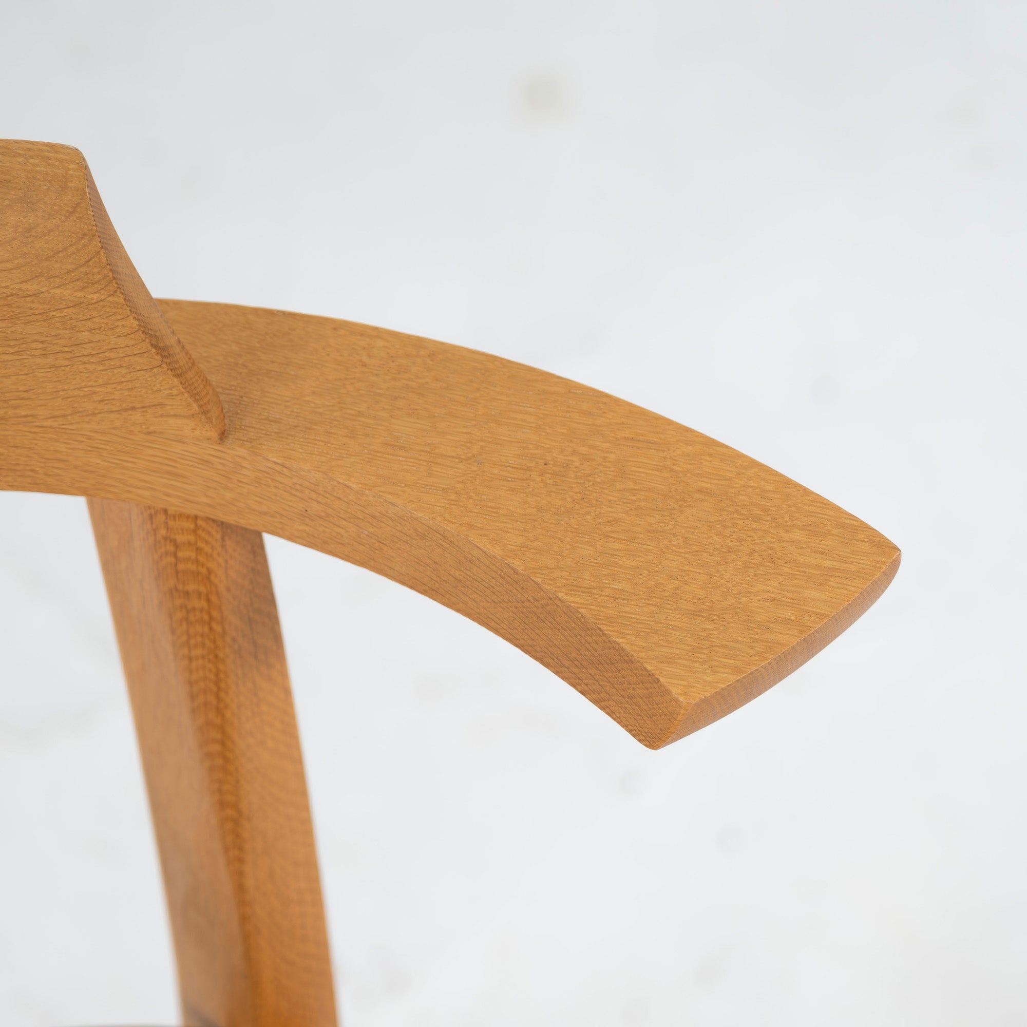 Dining chair Kashiwa Mokko OB21 Sophie plank seat (2) half arm chair oak wood solid wood oak wood natural modern Japanese modern Hida IDC Otsuka