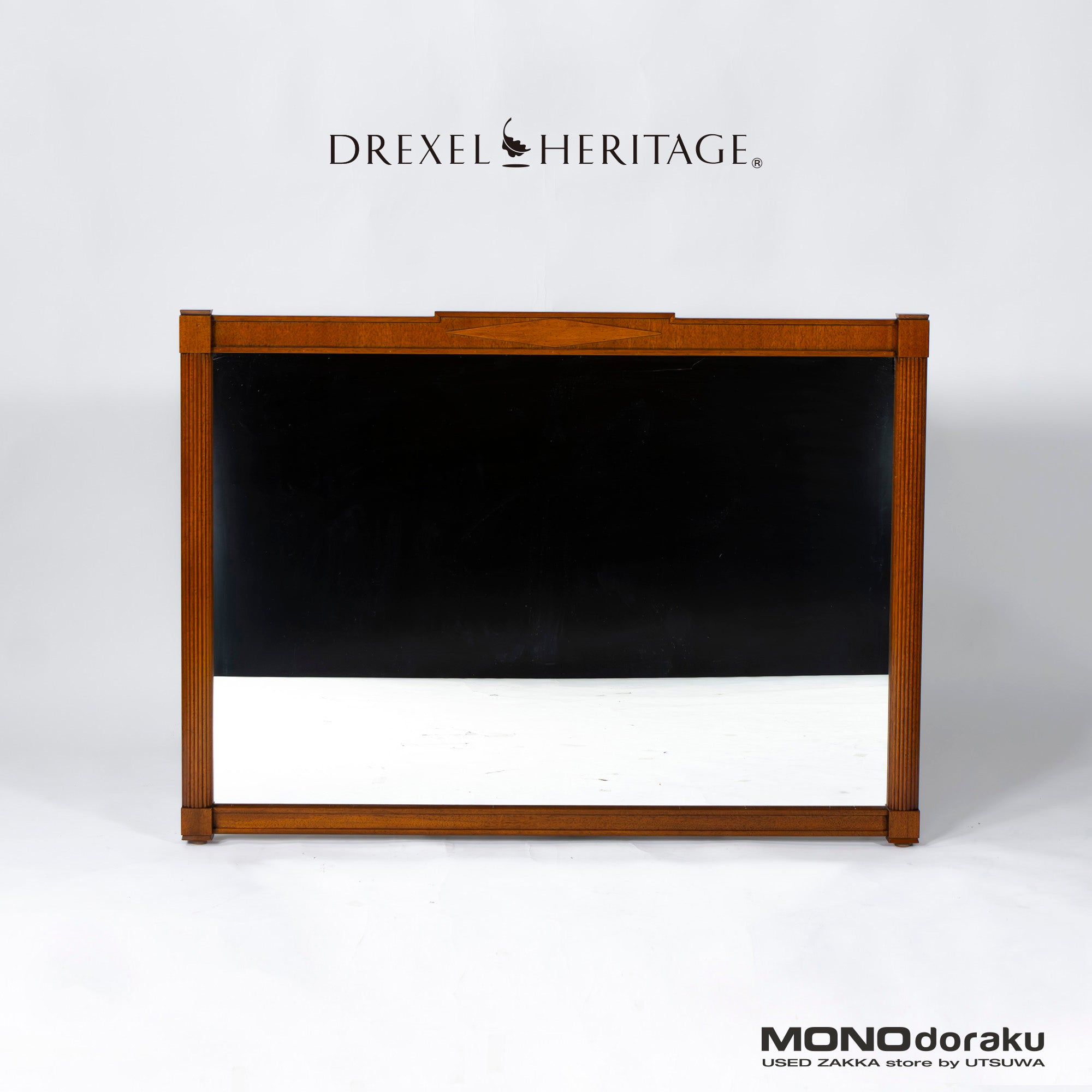 スタンドミラー ドレクセルへリテイジ DREXEL HERITAGE Triune トライユン マホガニー 日本製 クラシックデザイン アンティーク
