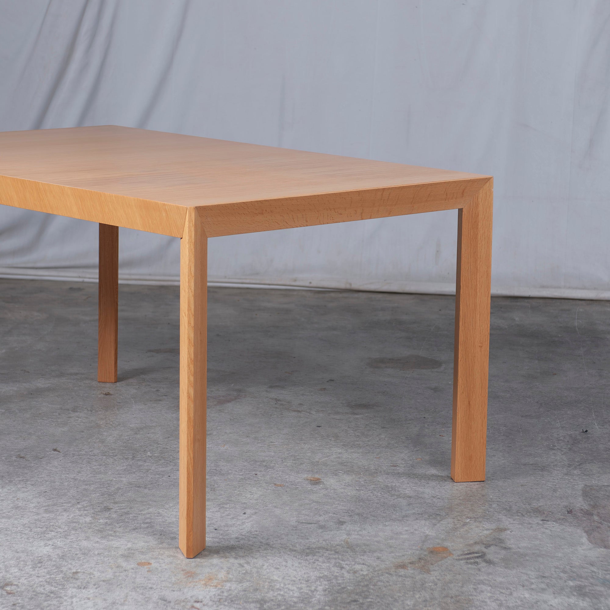 Dining Table CondeHouse Move Extension Table Hokkaido Ash Wood Extendable Tabletop Natural Modern