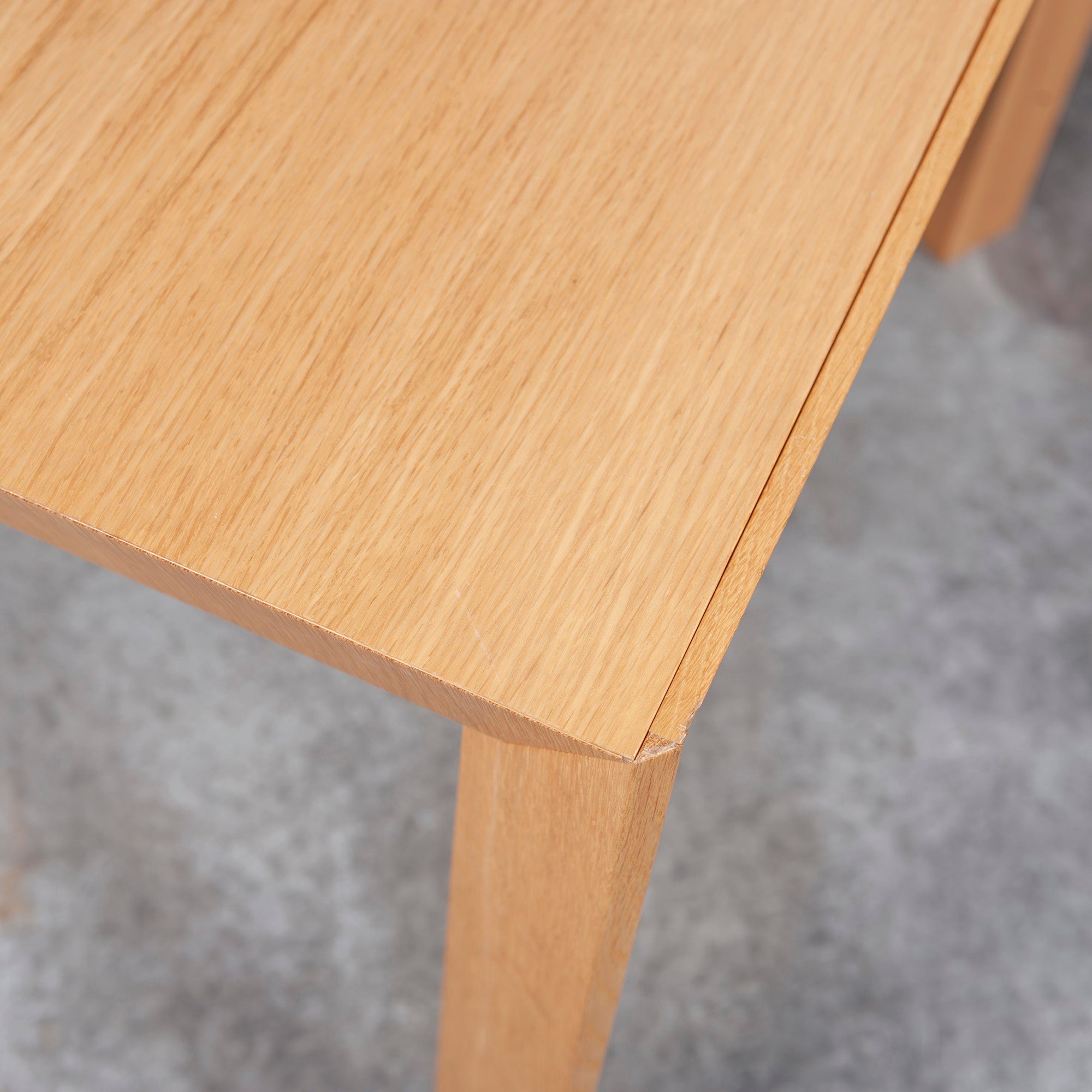 Dining Table CondeHouse Move Extension Table Hokkaido Ash Wood Extendable Tabletop Natural Modern