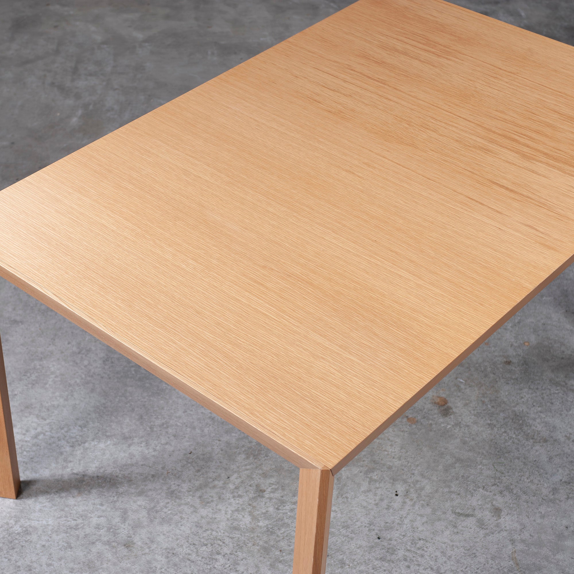 Dining Table CondeHouse Move Extension Table Hokkaido Ash Wood Extendable Tabletop Natural Modern