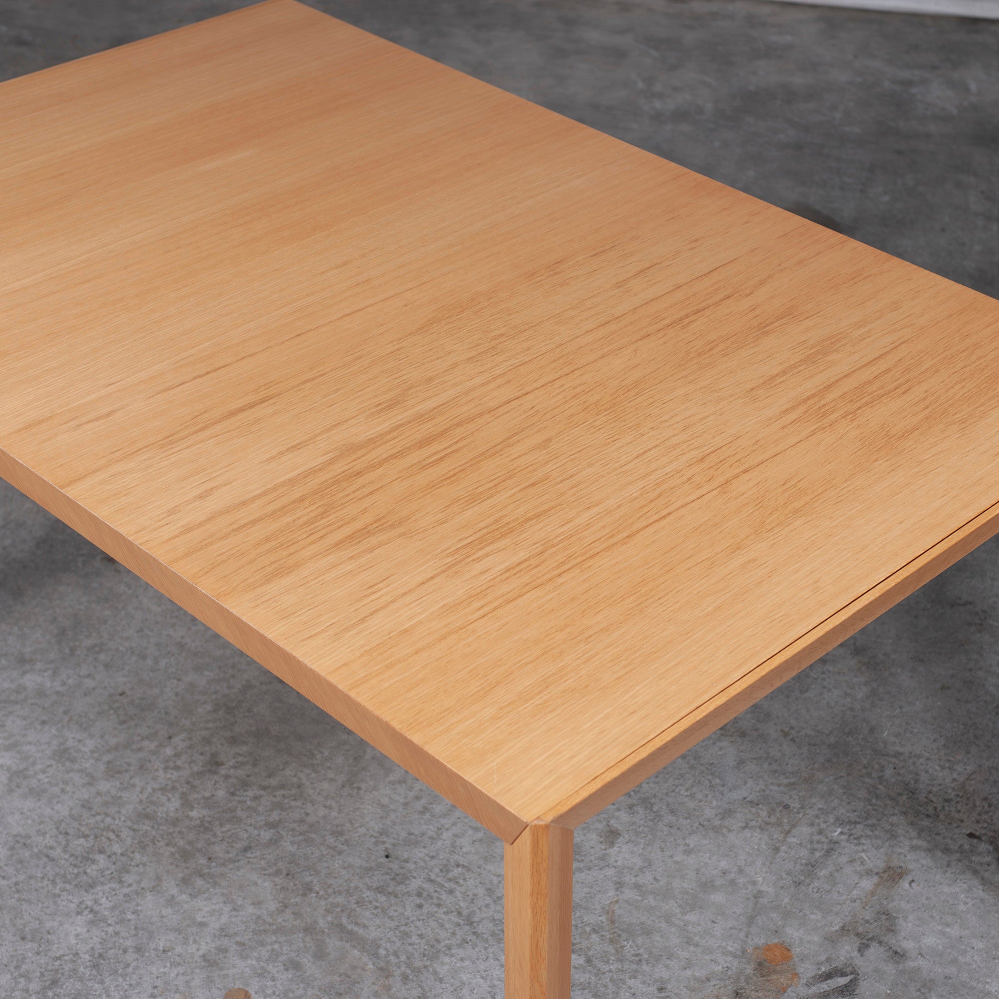 Dining Table CondeHouse Move Extension Table Hokkaido Ash Wood Extendable Tabletop Natural Modern