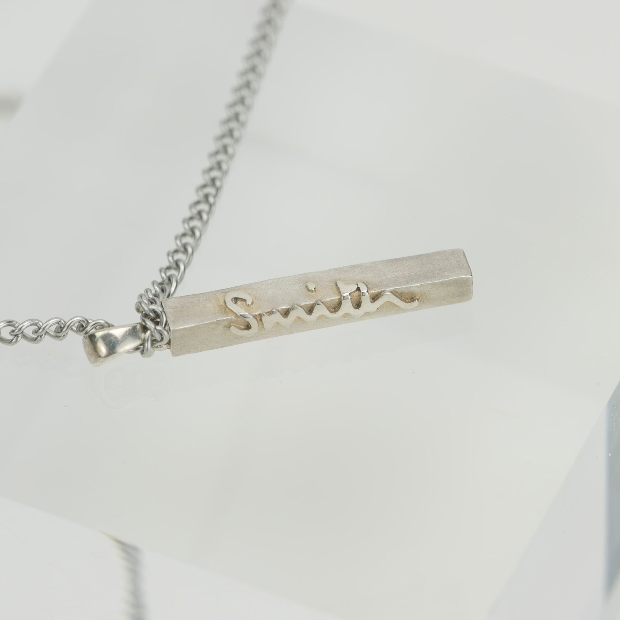 ポールスミス クロップドロゴ PaulSmith Cropped Logo ネックレス SV925 メンズアクセサリー