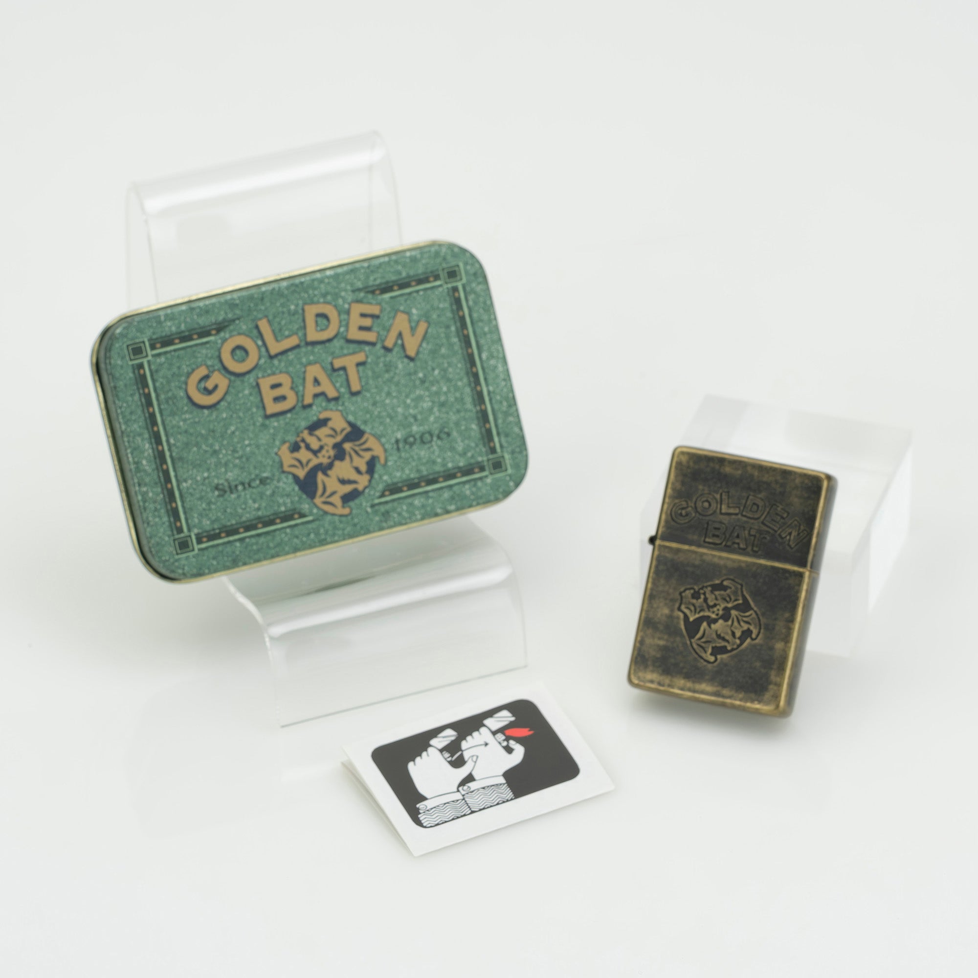 ジッポー ゴールデンバット ZIPPO GOLDEN BAT オイルライター 缶ケース入り