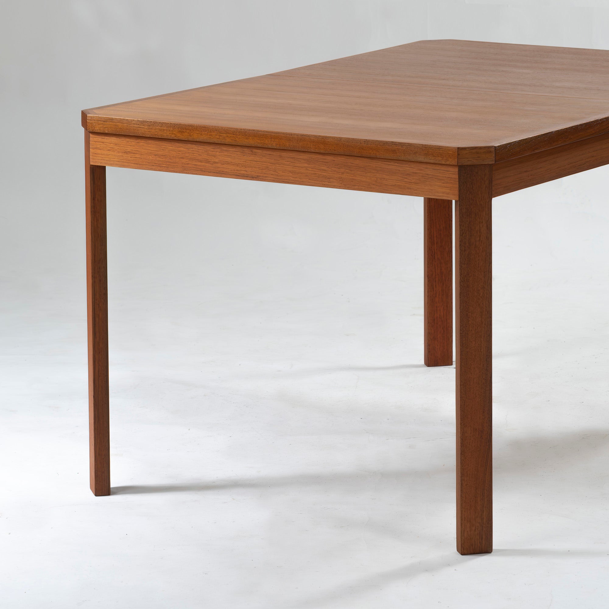 Dining table, Japanese vintage, extension table, teak wood, 1970s, oil finish, Nordic vintage, mid-century
