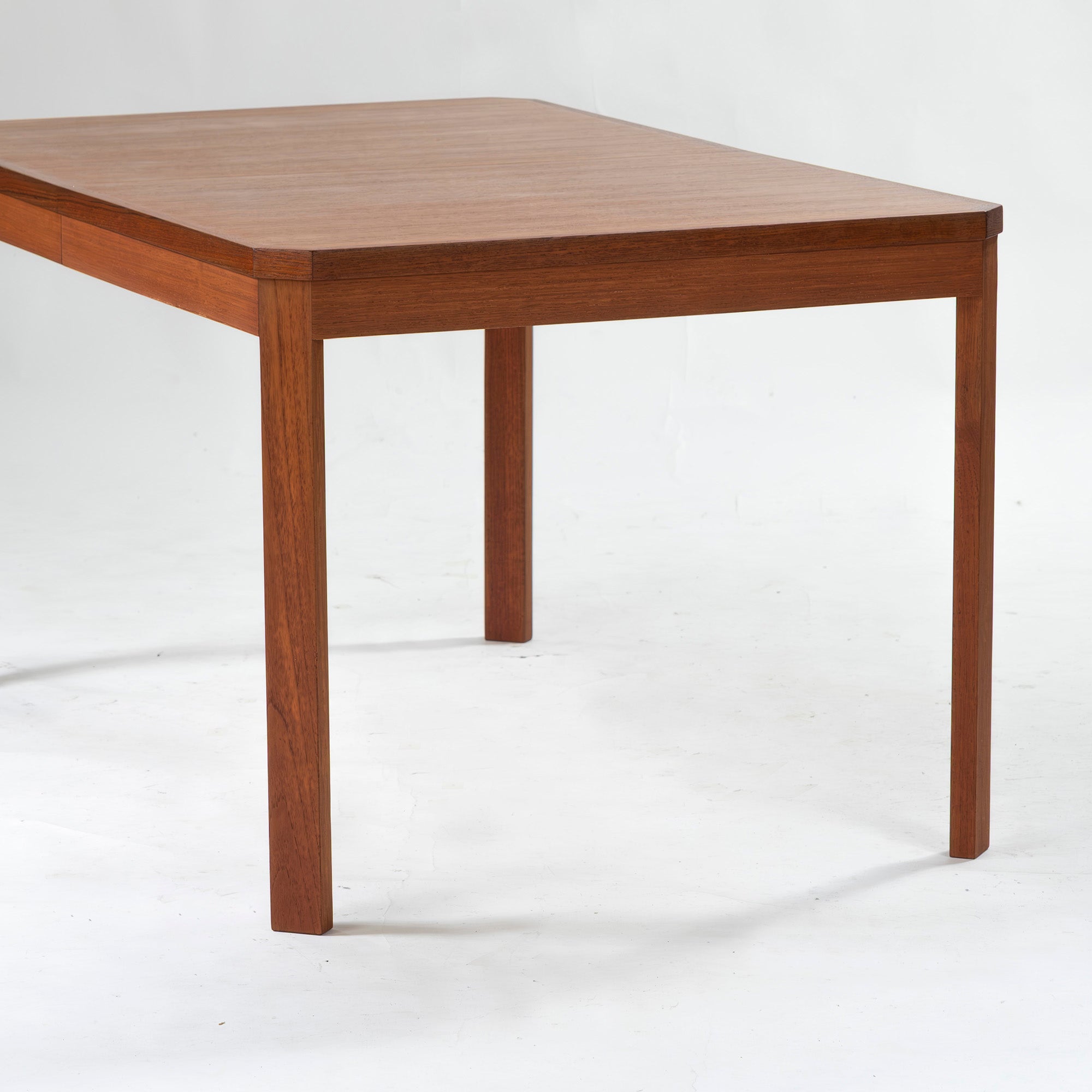 Dining table, Japanese vintage, extension table, teak wood, 1970s, oil finish, Nordic vintage, mid-century