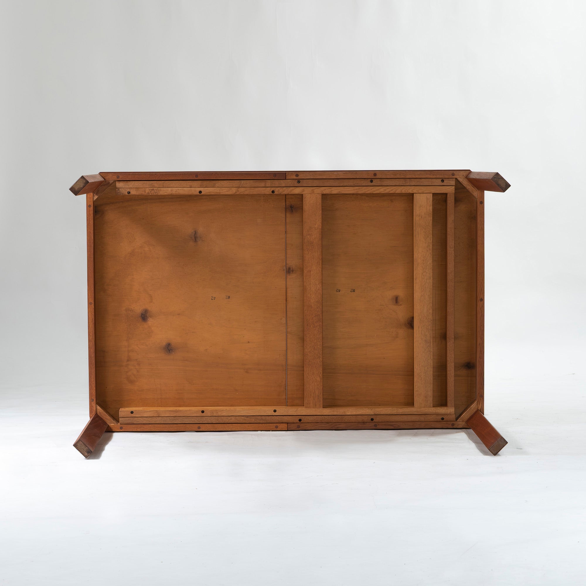 Dining table, Japanese vintage, extension table, teak wood, 1970s, oil finish, Nordic vintage, mid-century