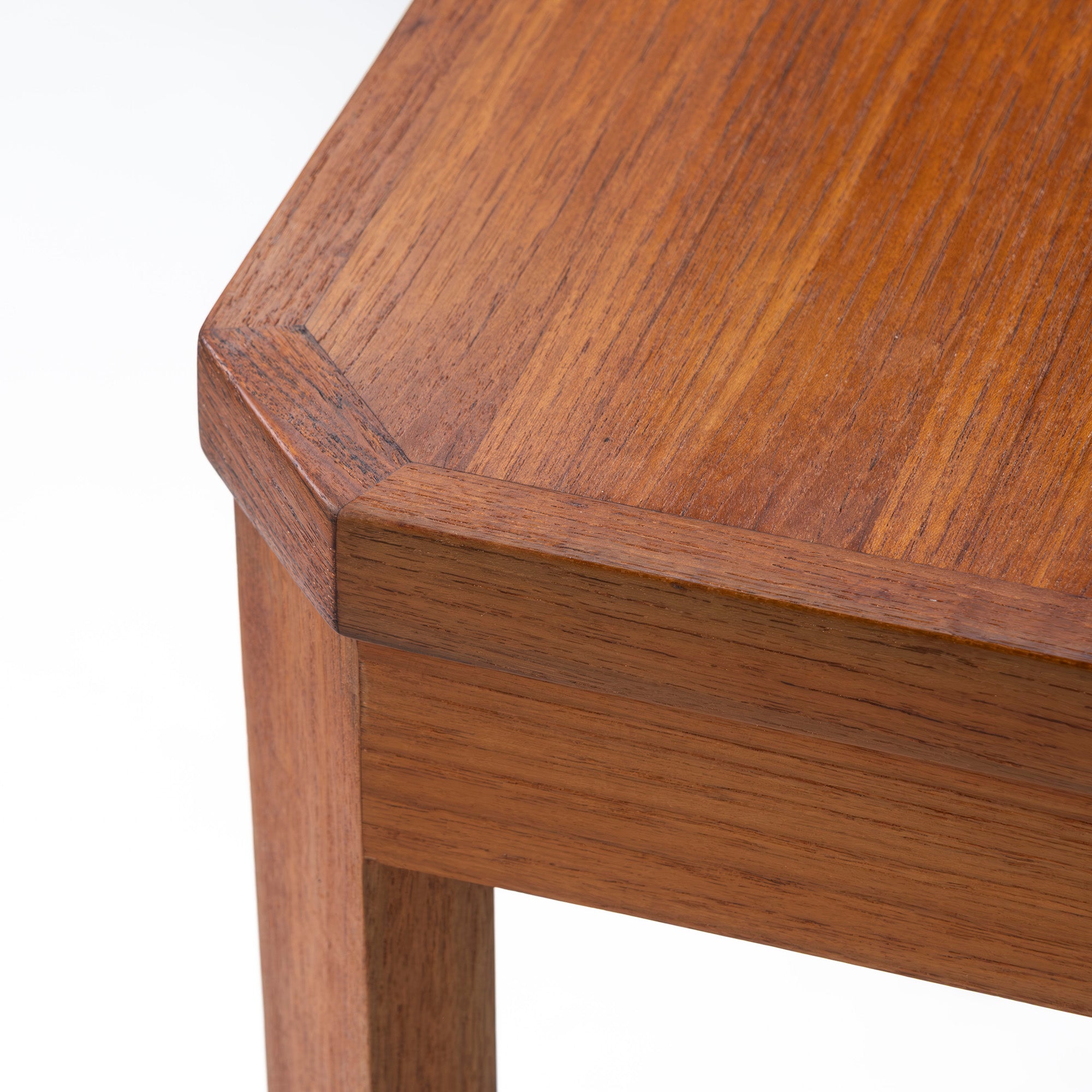 Dining table, Japanese vintage, extension table, teak wood, 1970s, oil finish, Nordic vintage, mid-century