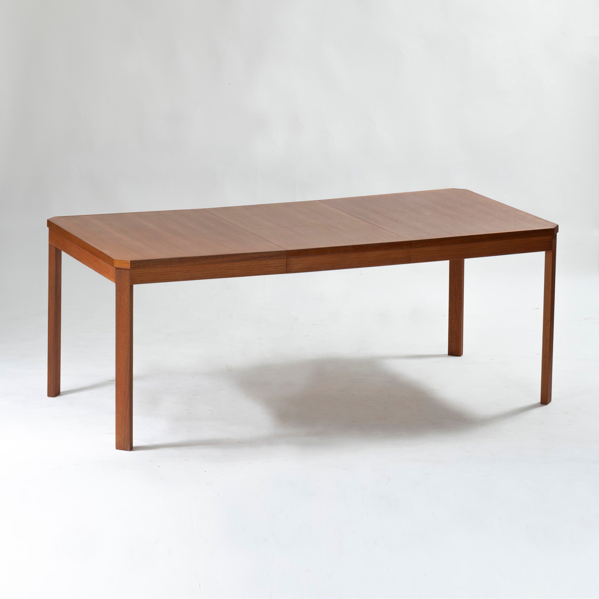 Dining table, Japanese vintage, extension table, teak wood, 1970s, oil finish, Nordic vintage, mid-century